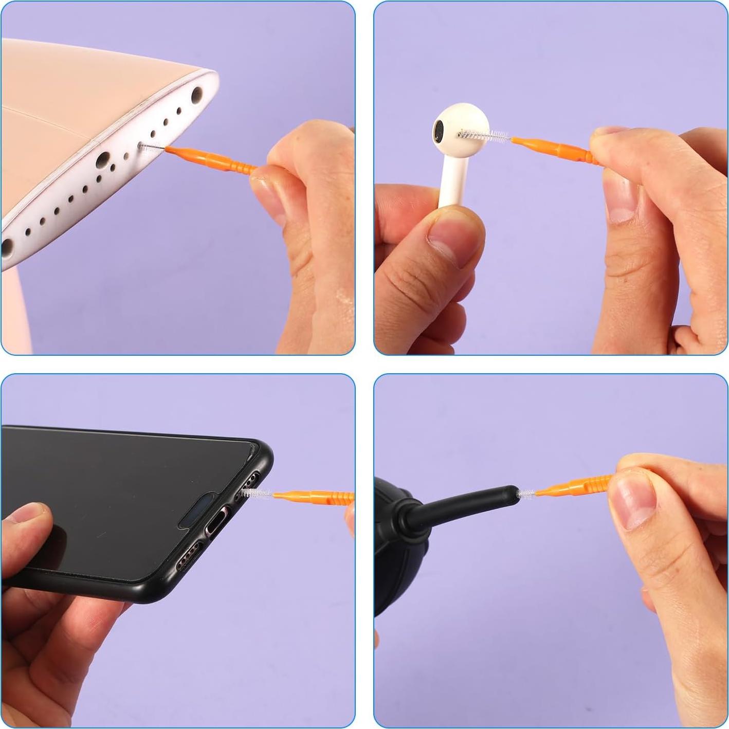 30 Piezas Herramientas de Limpieza Cabezal de Ducha XIHIRCD