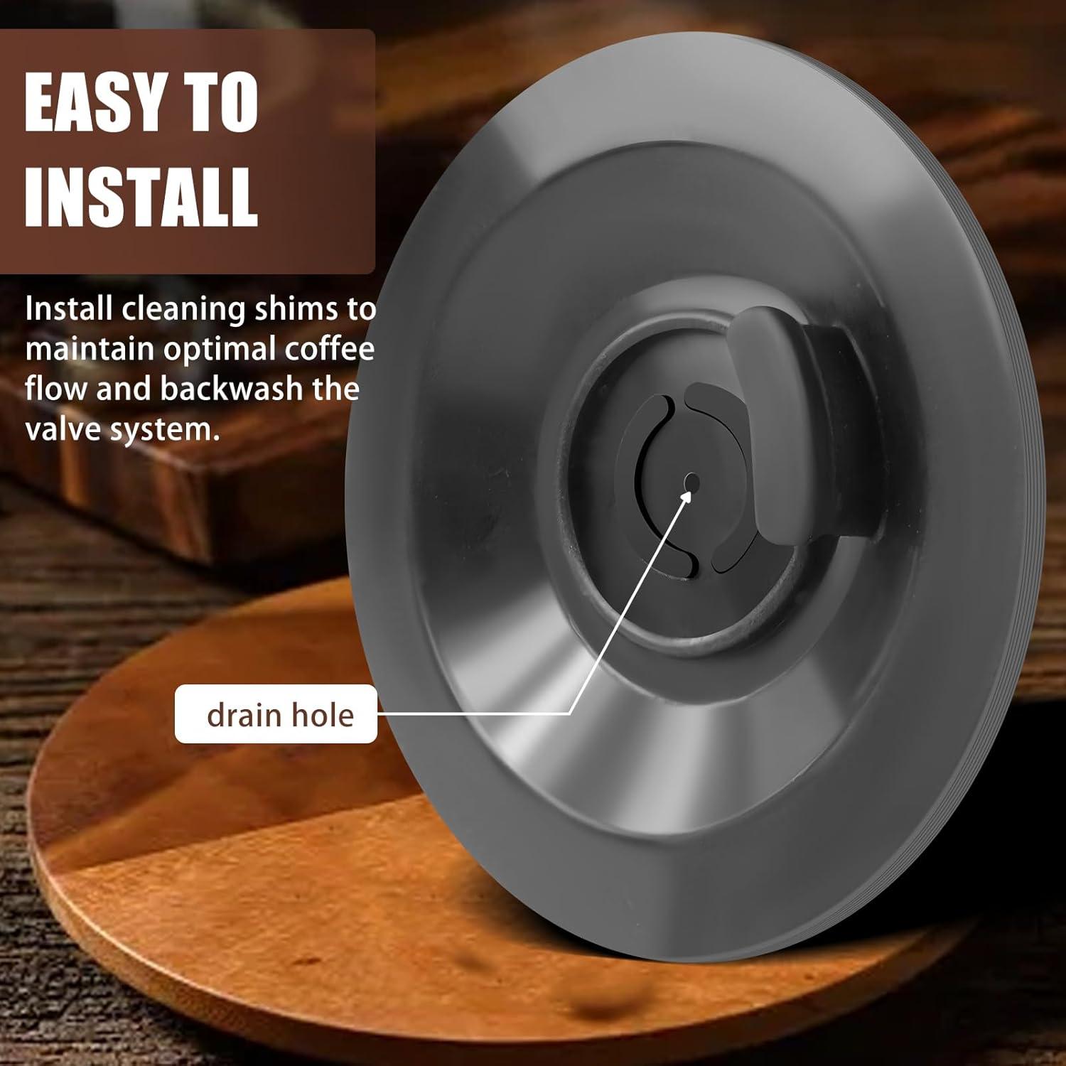 Disco de Limpieza para Espresso Backflush SMLBJUTE 54mm - 2 Piezas