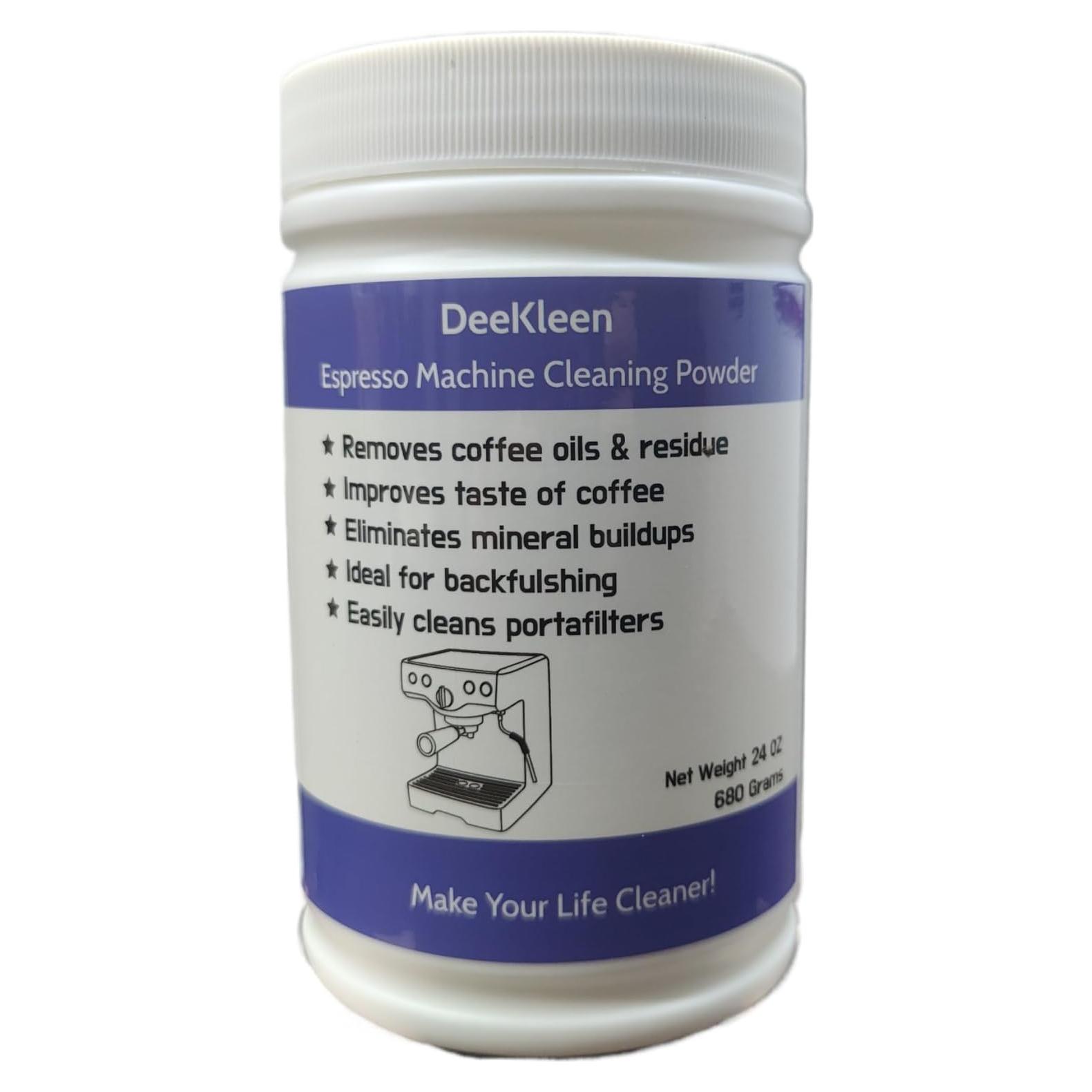 Polvo de limpieza para máquina de café espresso DeeKleen 680g