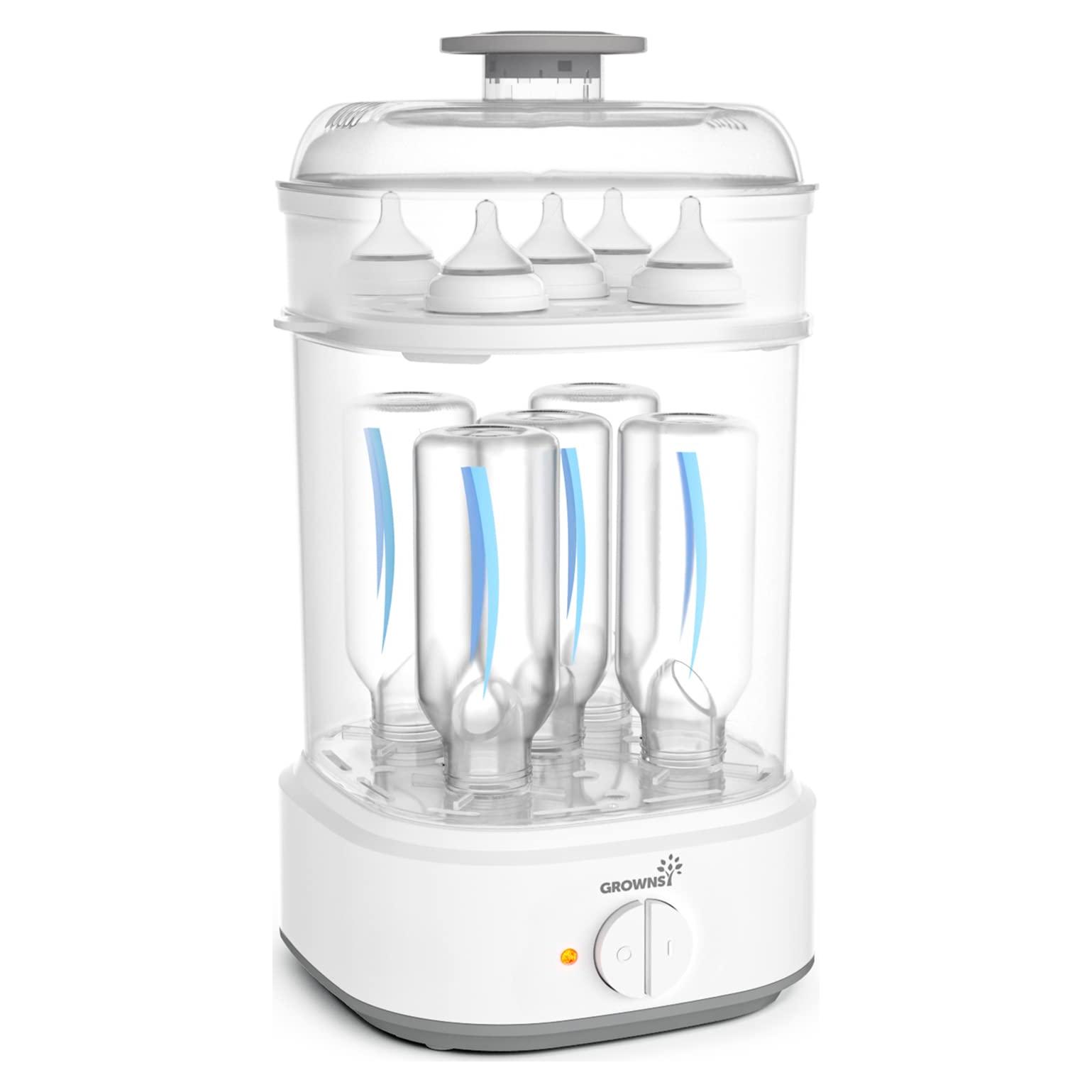 Esterilizador de Botellas Grownsy LS-B330 con Temporizador