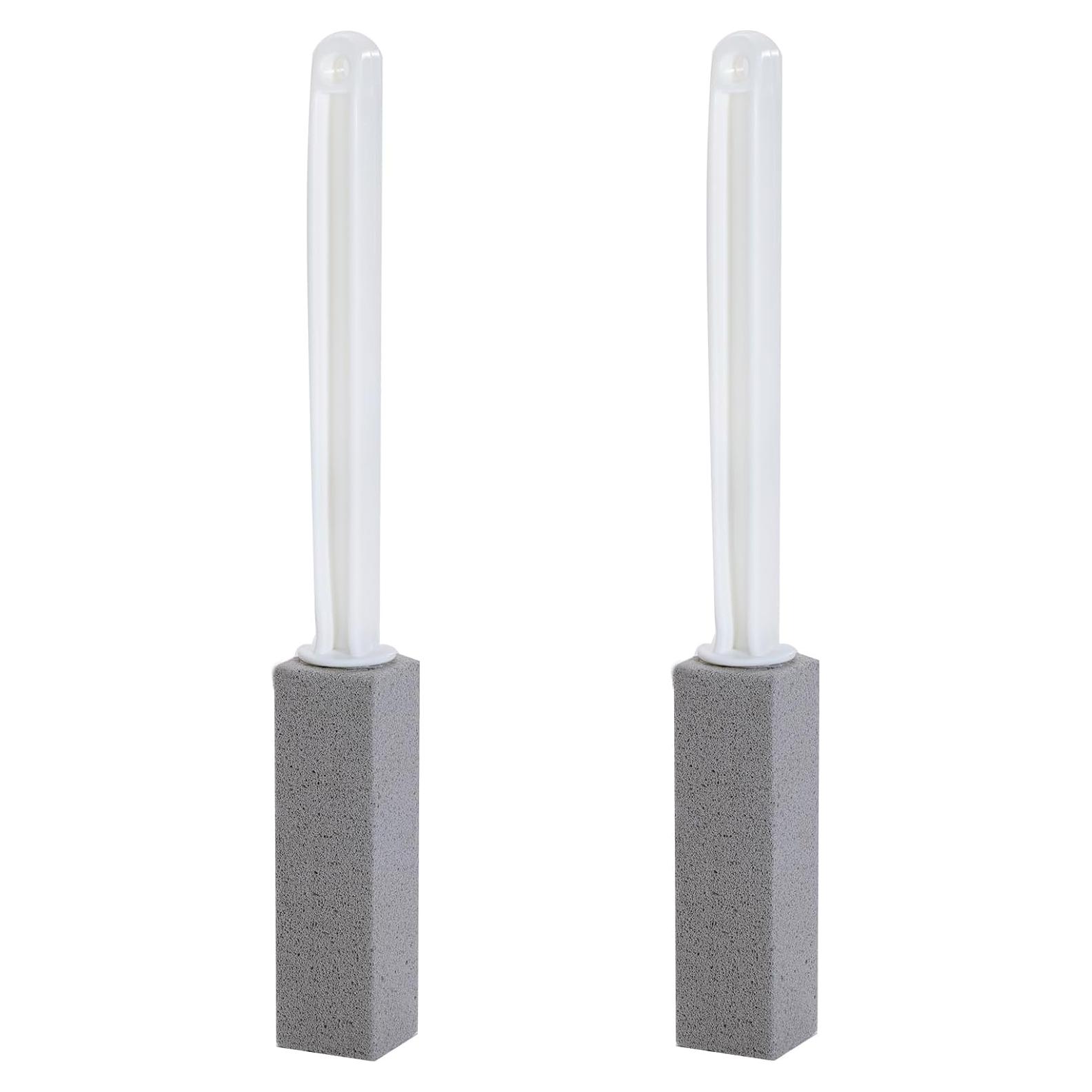 2 Piedras Pómez para Limpieza ARZQUT con Mango Largo