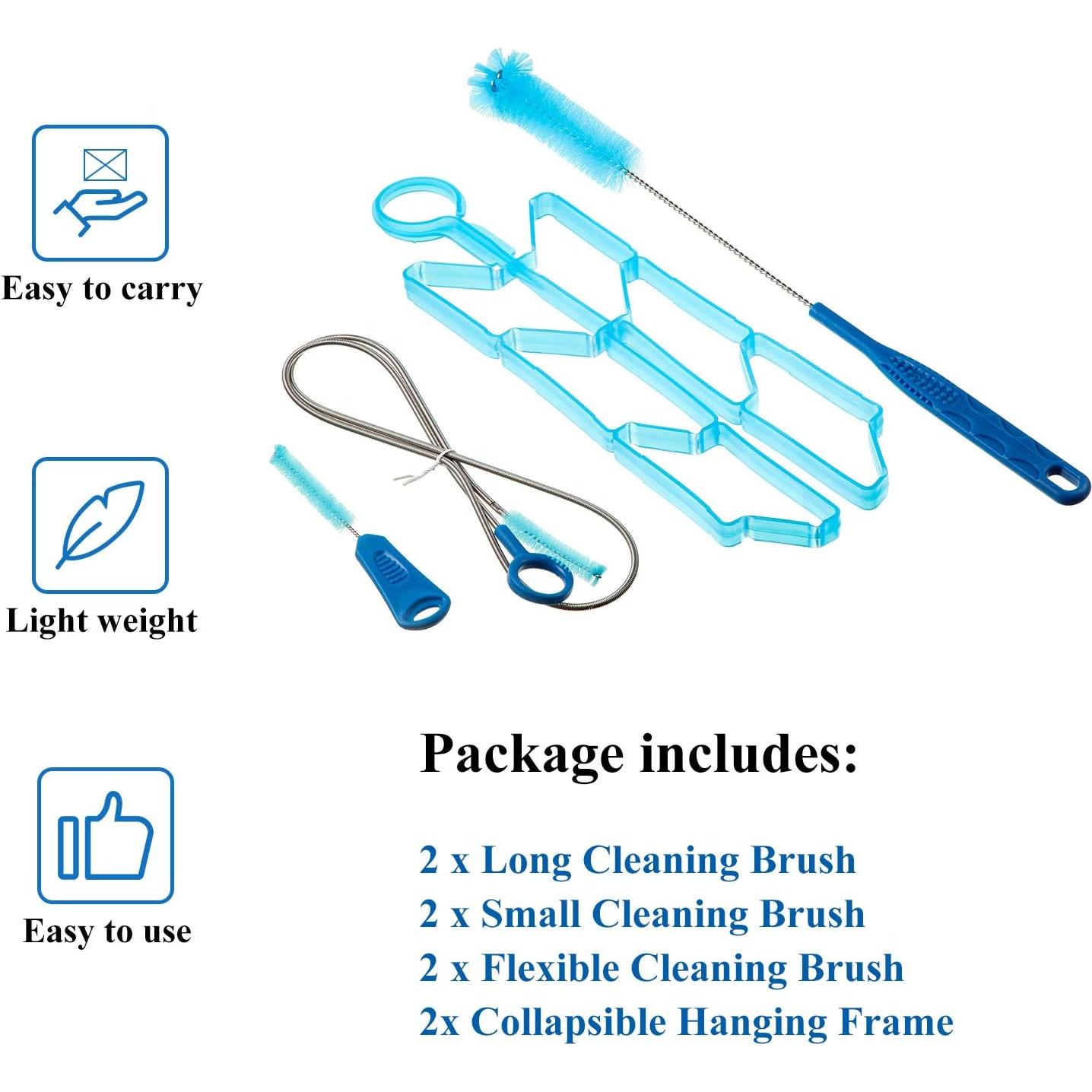 Kit de Limpieza 8 en 1 Patelai para Bolsa de Hidratación