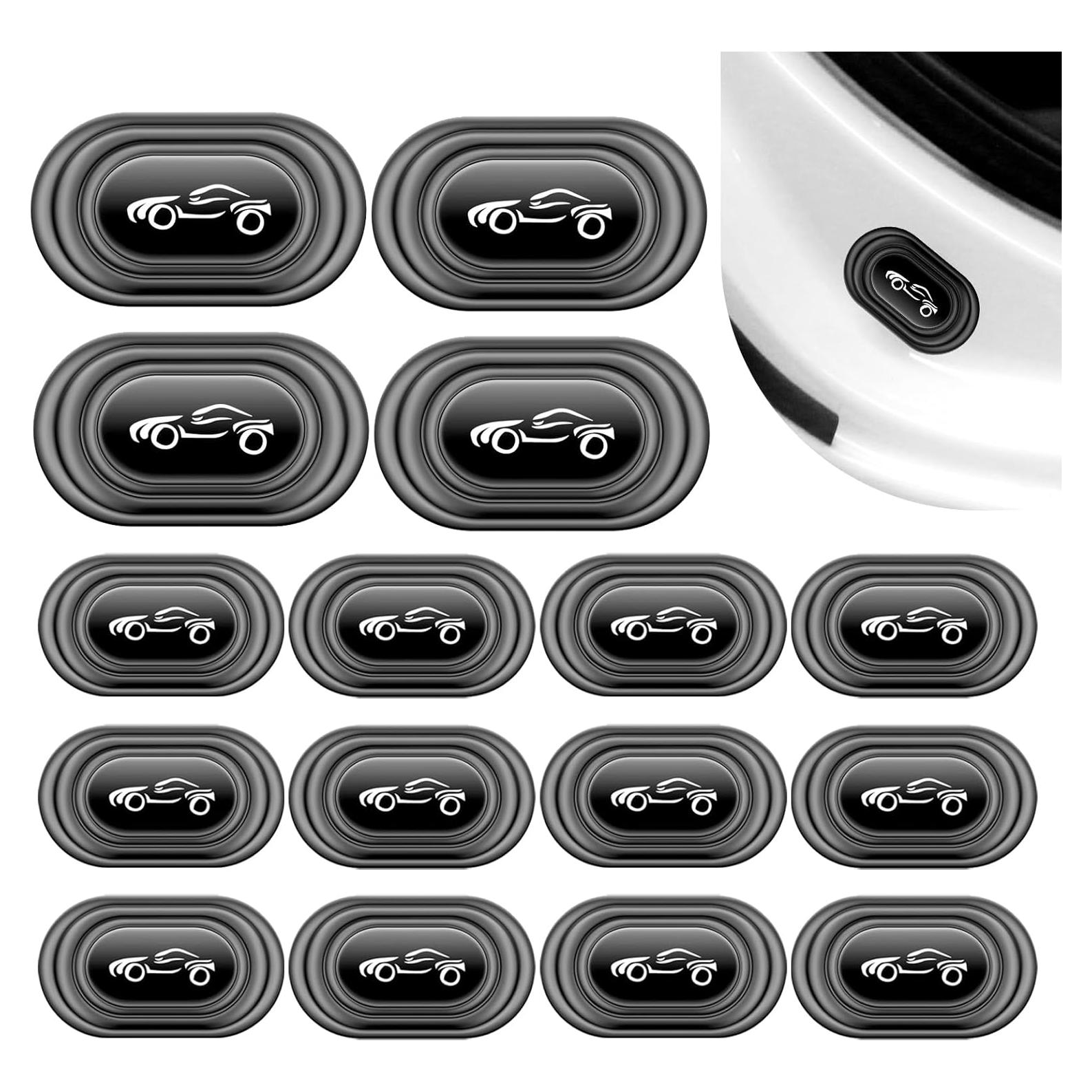 16 Amortiguadores de Puerta de Silicona Leechio para Coches