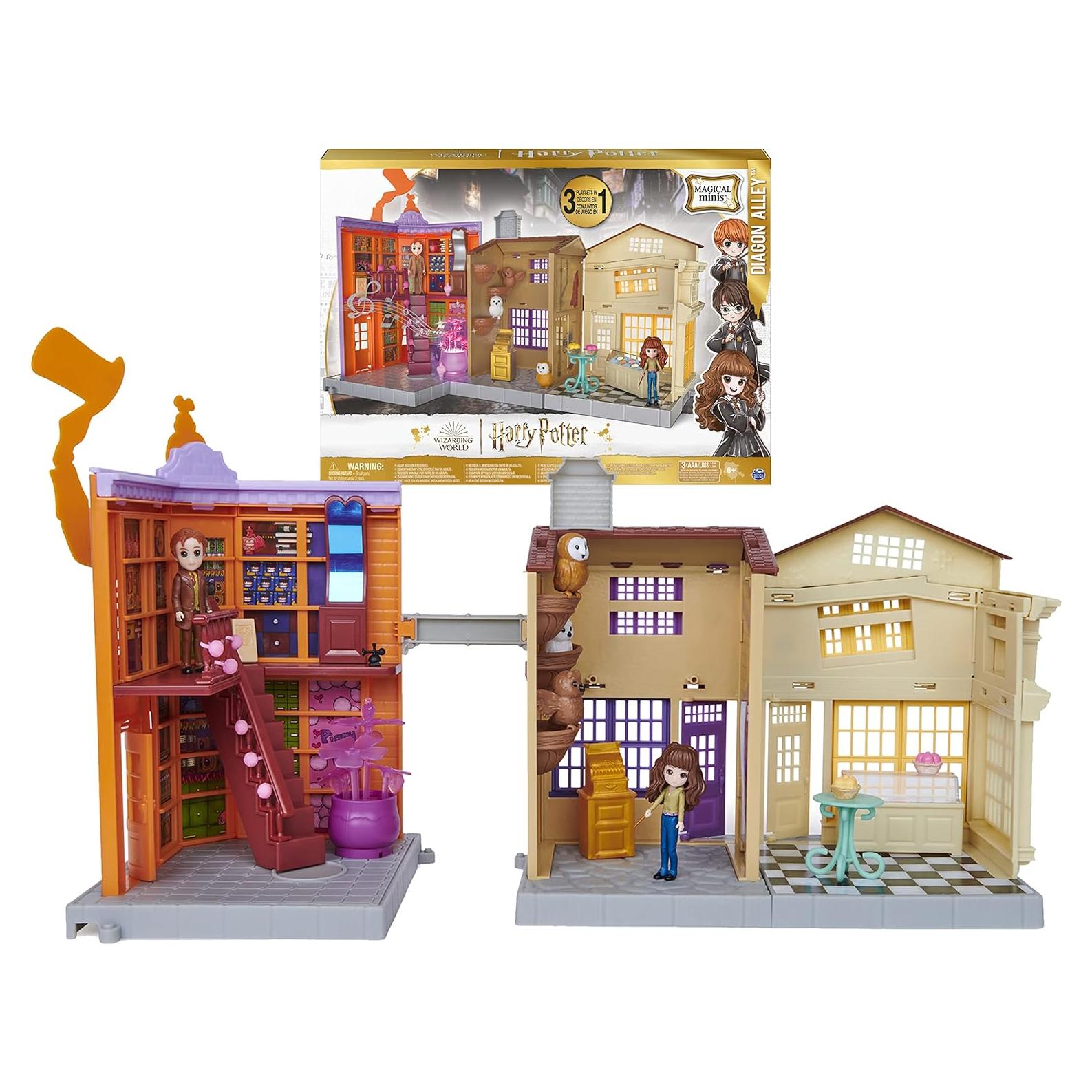 Set de Juego Diagon Alley 3-en-1 Harry Potter con Figuras