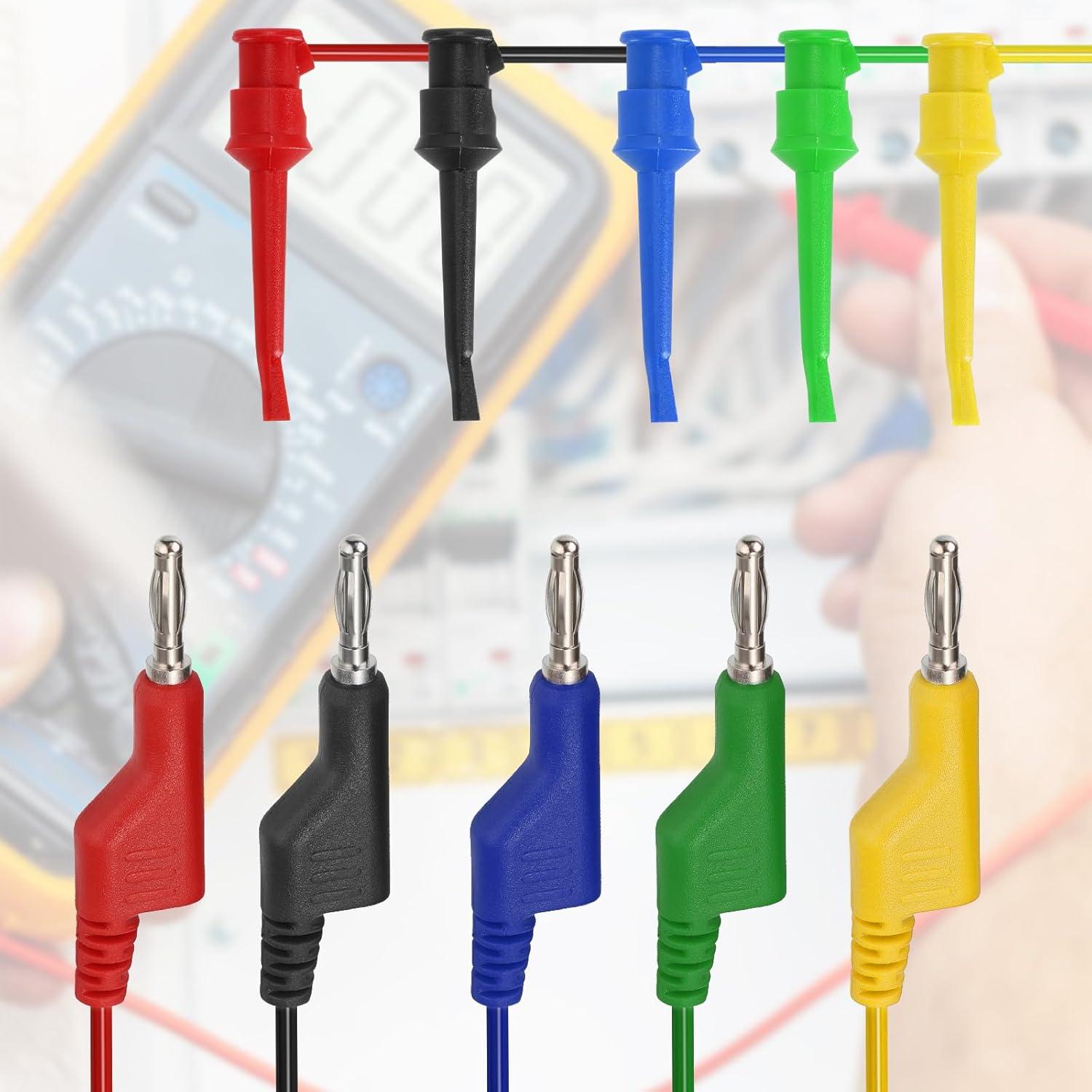 Cables de Prueba Multímetro Sumnacon 2M 500V 5A 5 Piezas