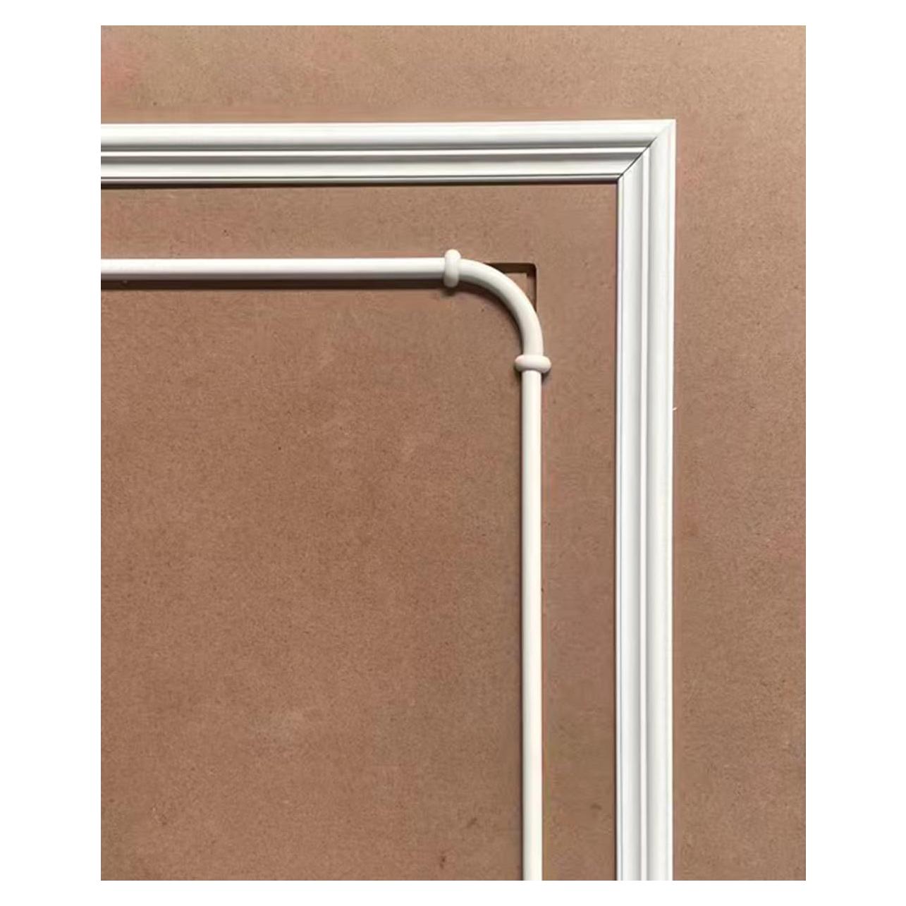 Moldura de Pared Autoadhesiva Maydos 1.5cm x 3m Blanca