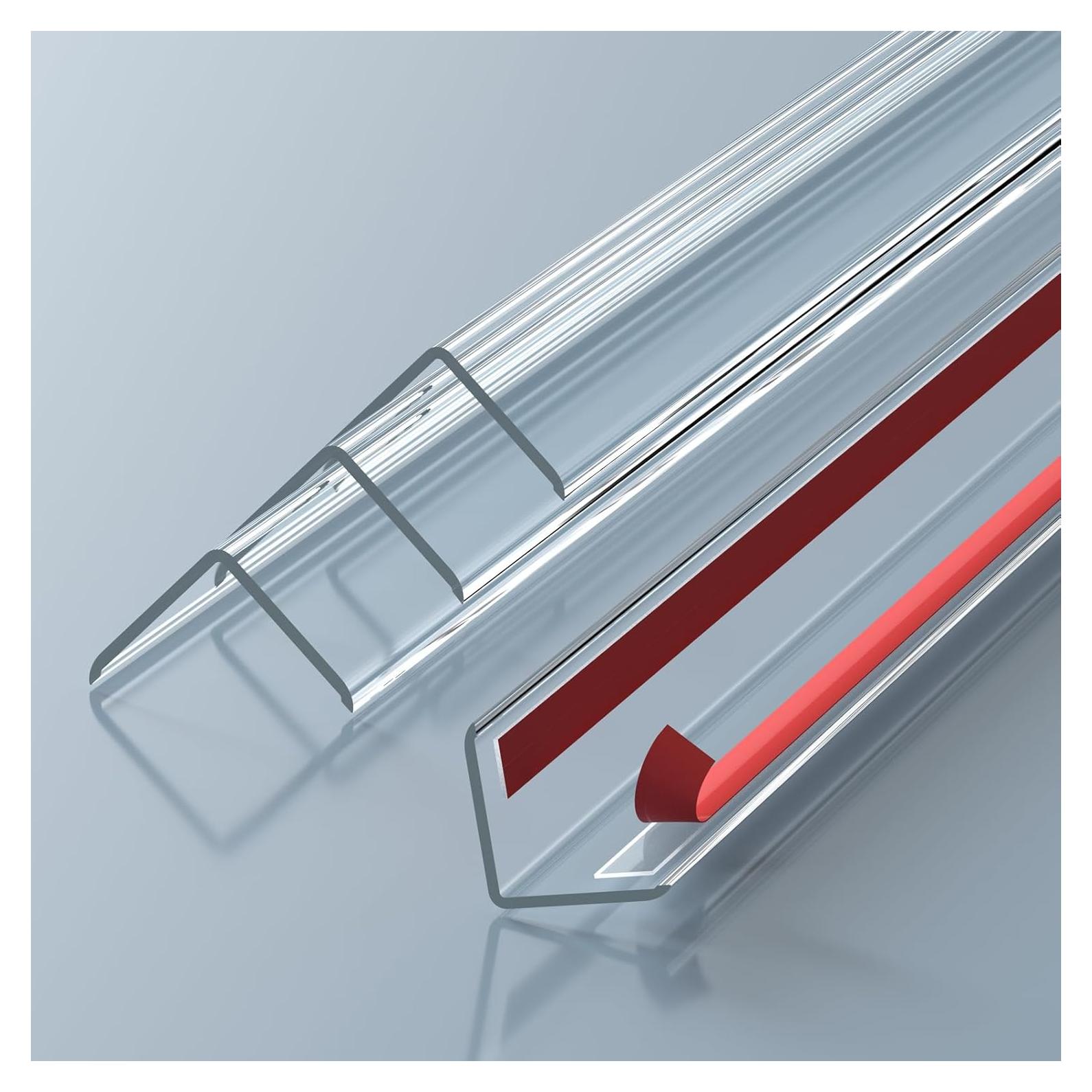 Protectores de Esquinas Transparentes Awvob 80cm - 4 Piezas