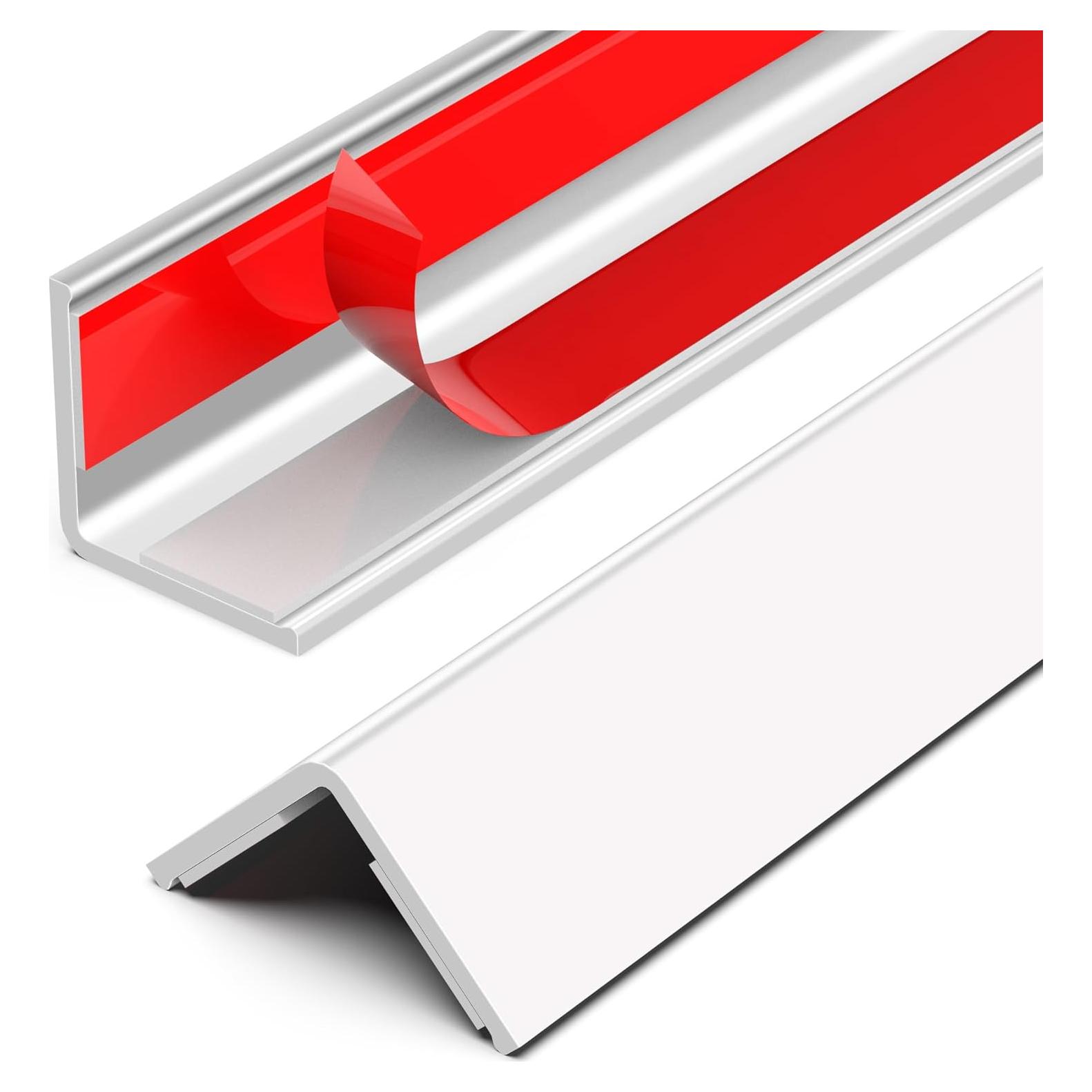 Protector de Esquinas de Pared Frychee 2.5x90cm Blanco PVC