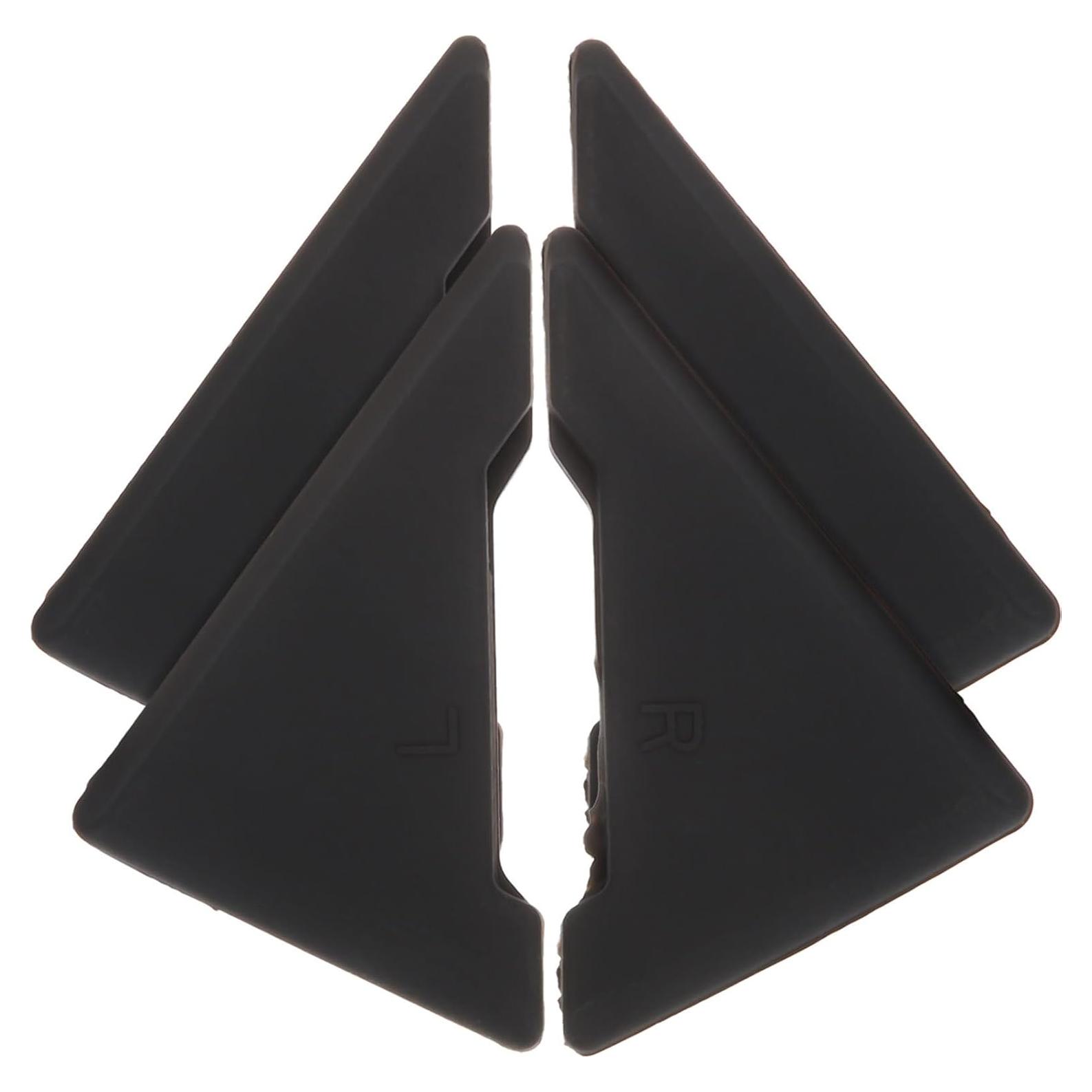 Protectores de Bordes de Puerta de Coche SUPVOX - Silicona Negra