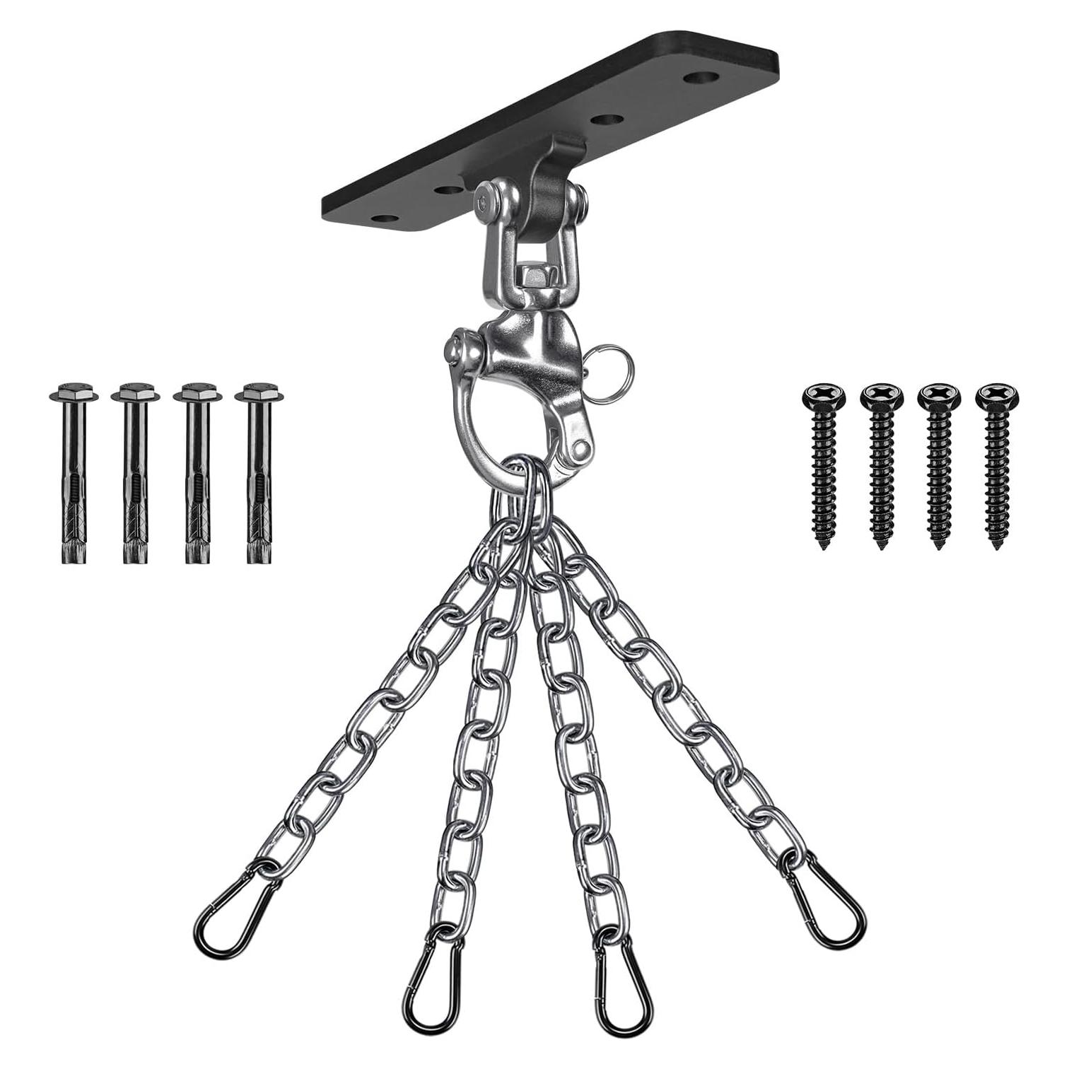 Soporte para Saco de Boxeo Dolibest con Cadena 4 Agujeros