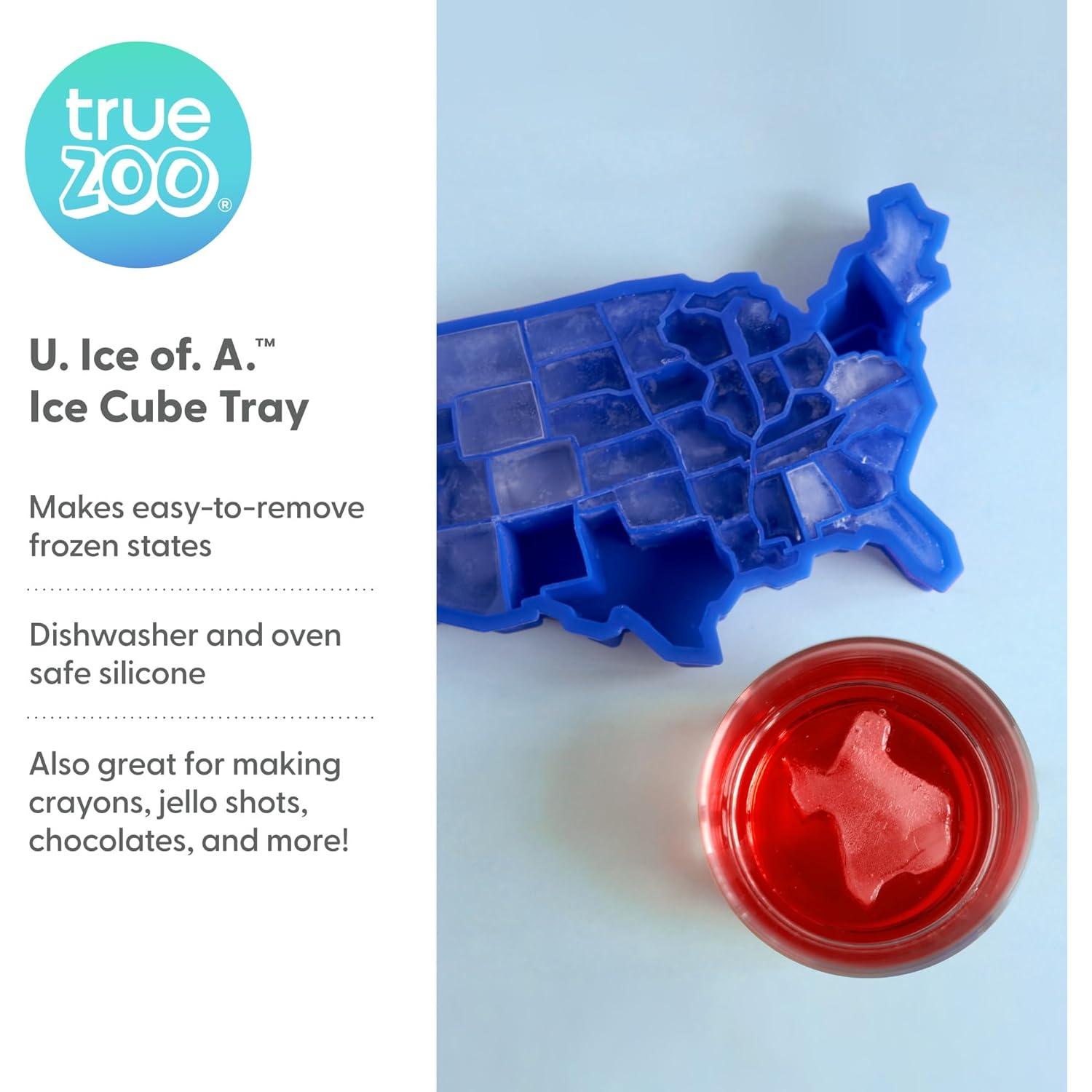 Bandeja de Hielo de Silicona True Zoo U Ice of A - 38 Cubos