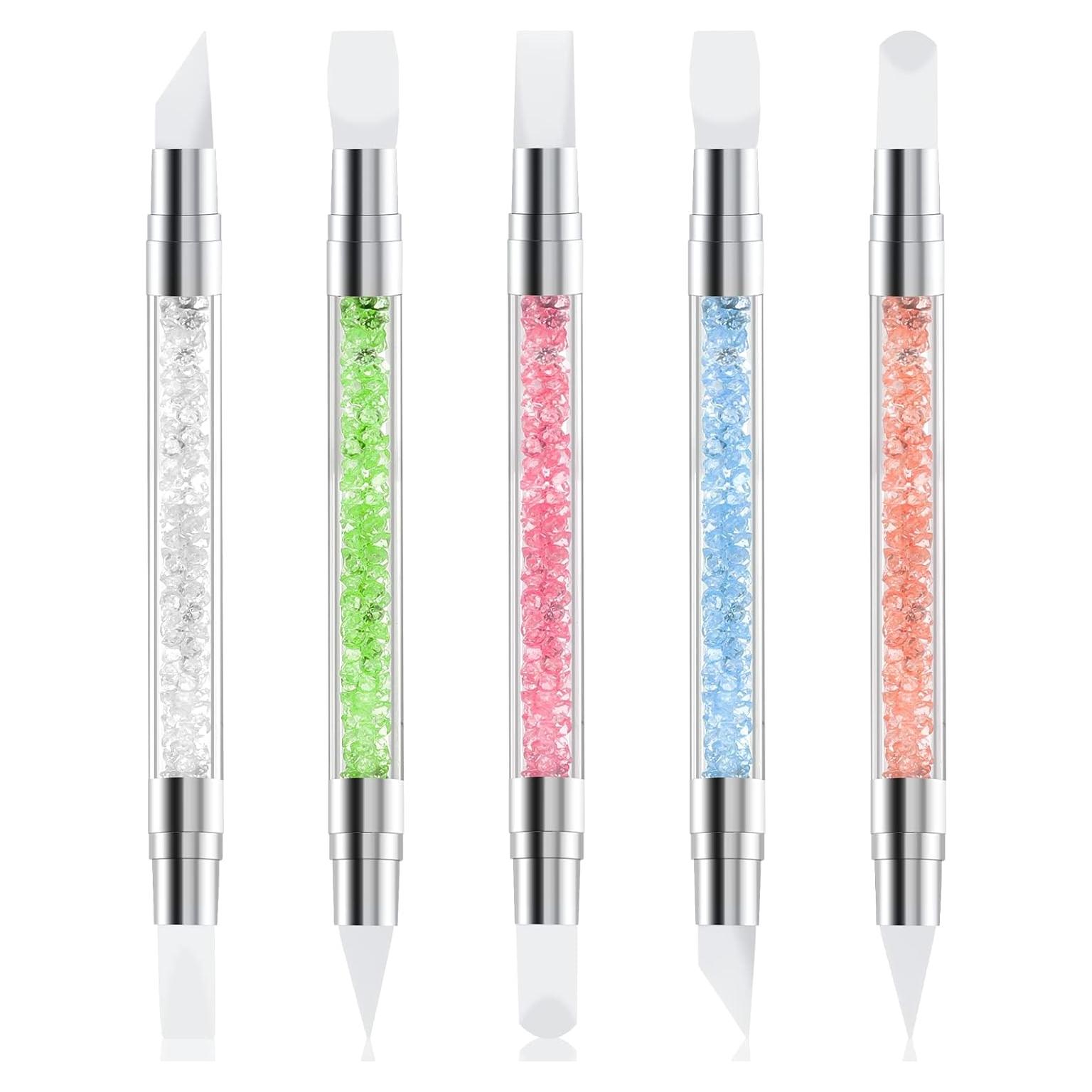 Juego de 5 Herramientas de Escultura para Uñas Silicona