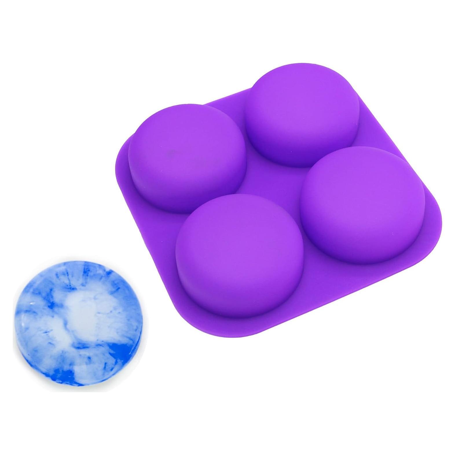 Molde de Jabón Redondo Silicona X-Haibei 6.35cm