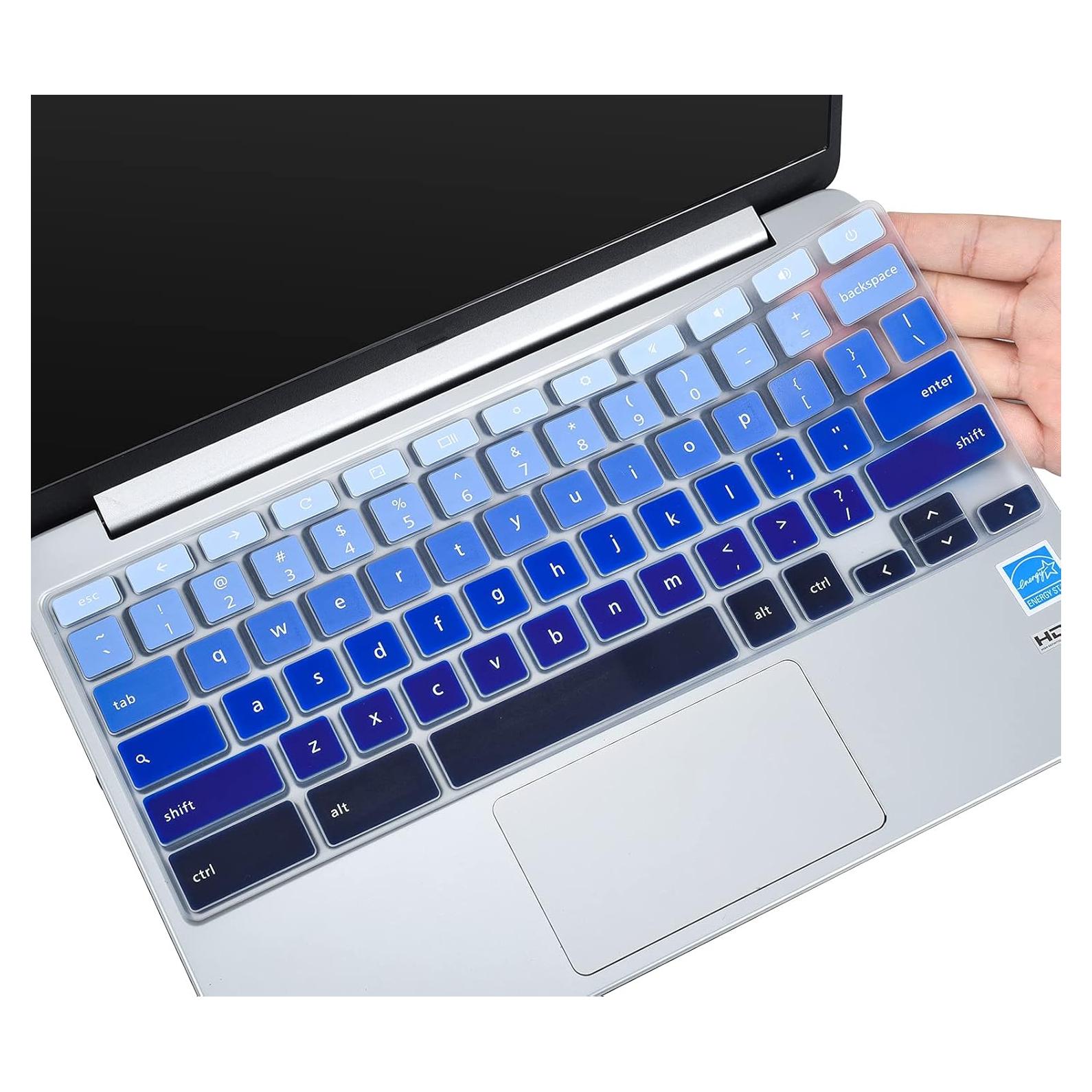 Funda de Teclado CaseBuy para Dell Chromebook 11.6" Azul