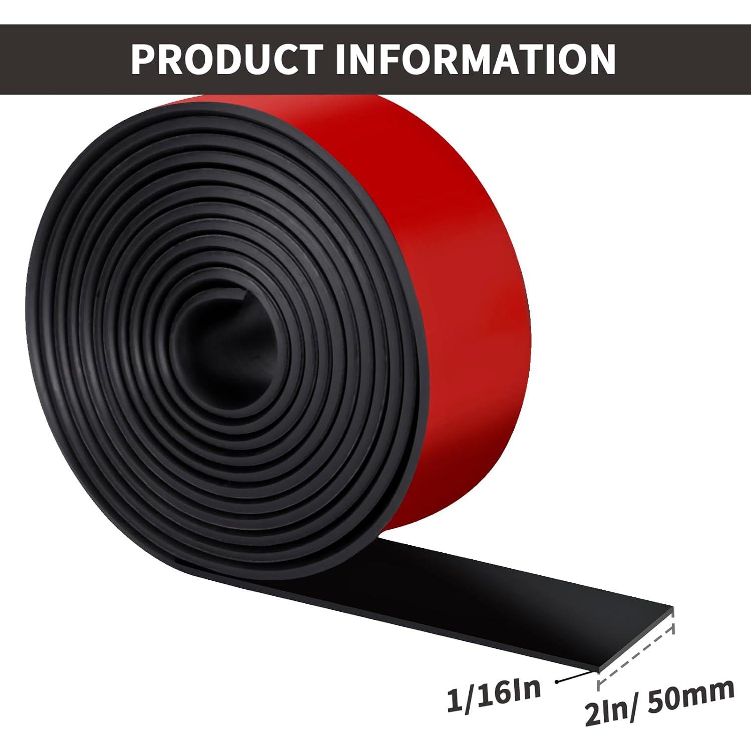 Tiras de goma autoadhesivas Heonay 5.08 cm x 3.05 m