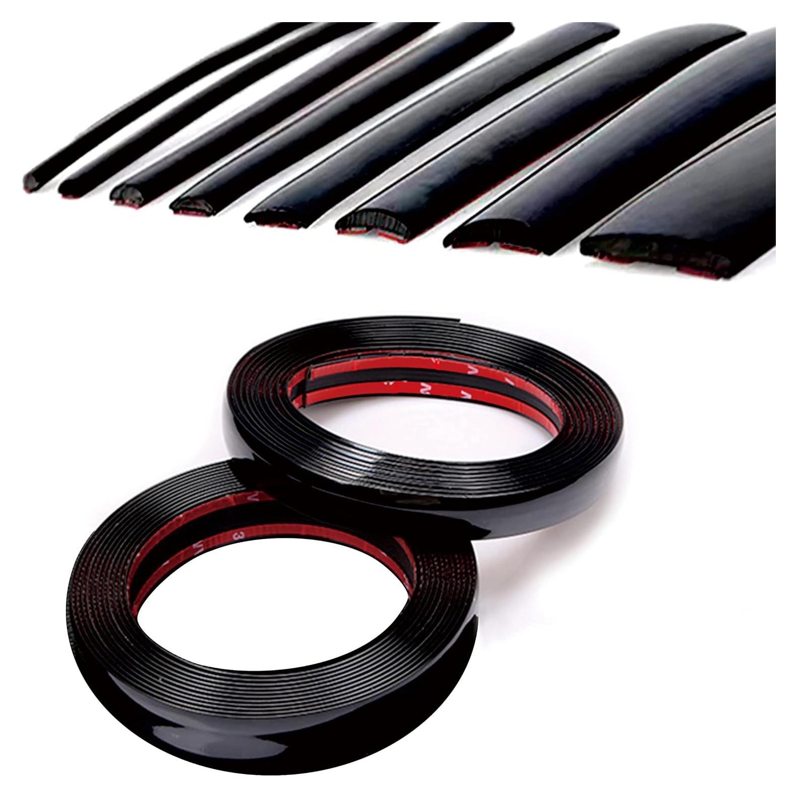 Moldura Automática Universal NANSH 4.88m Negro Brillante