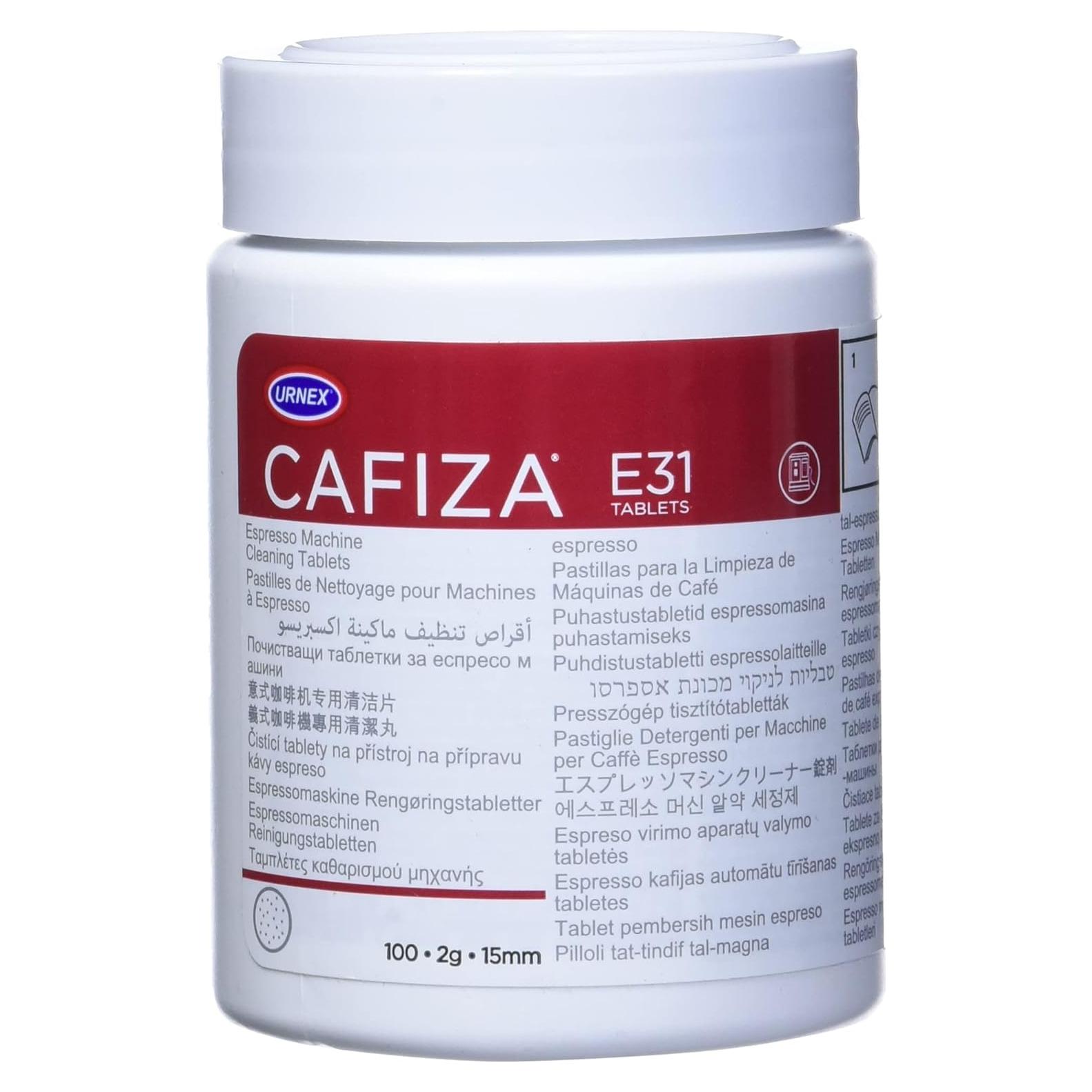 Tabletas de limpieza Urnex Cafiza Professional 100 unidades