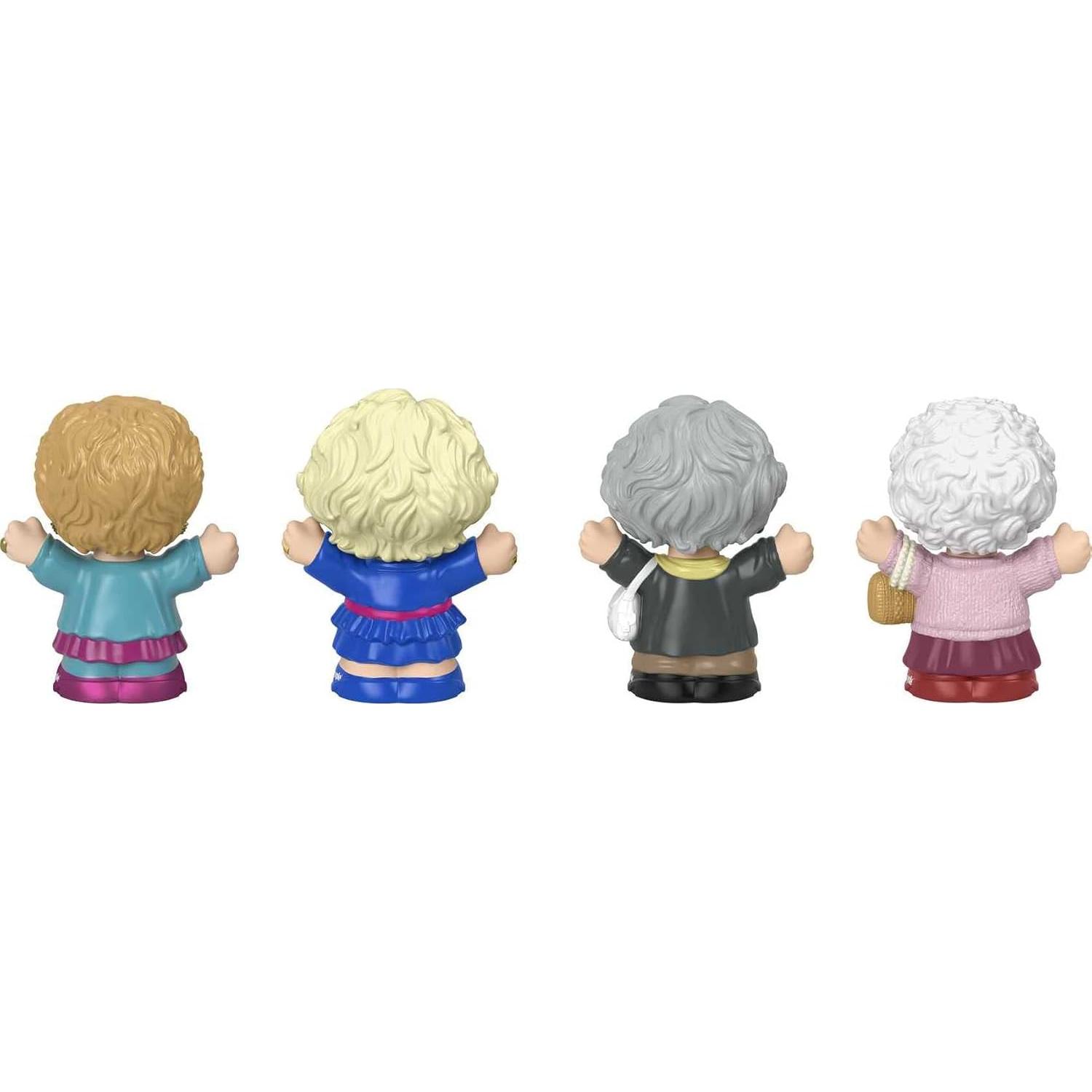 Conjunto de Figuras Little People The Golden Girls - 4 Personajes