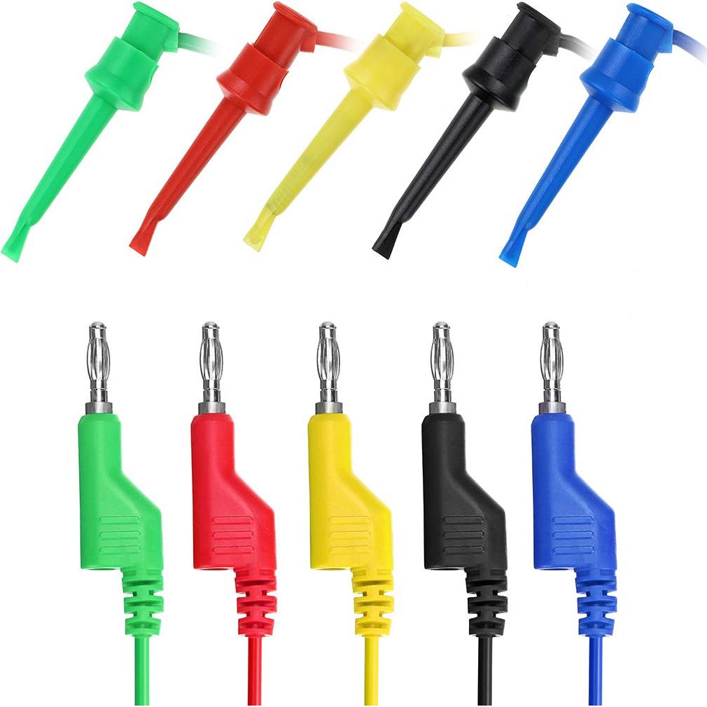 Juego de Cables de Prueba Sumnacon 99 cm 5 Piezas 500V 5A