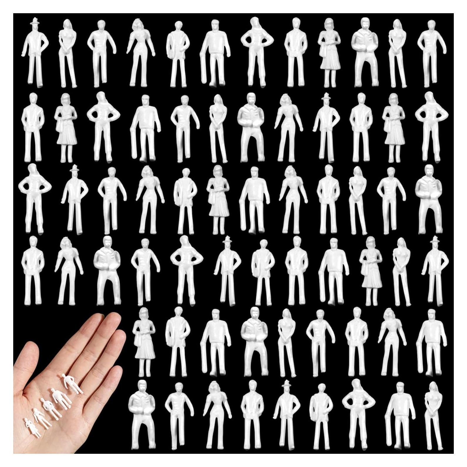 Figuras Miniatura Arquitectónicas Namalu 100 Pcs 1:75