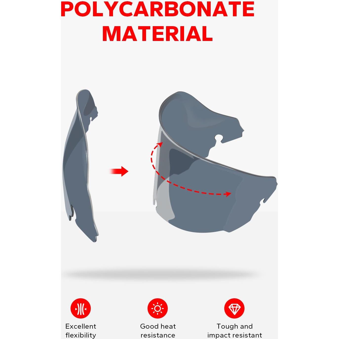 Parabrisas de Onda Ahumada Amazicha 7" para Harley 2014-2023