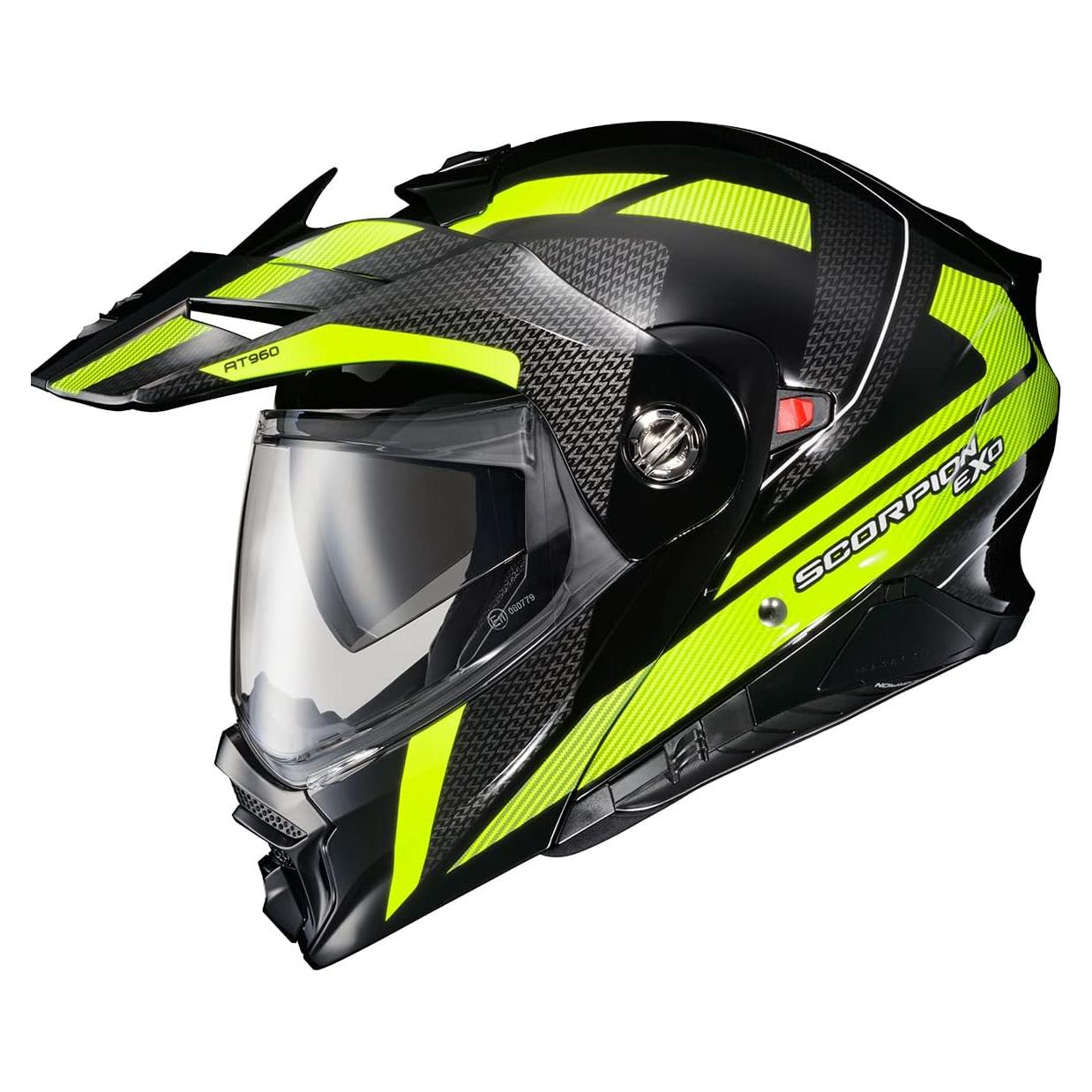 Casco Modular ScorpionEXO AT960 Aventura X-Large Hi-Vis