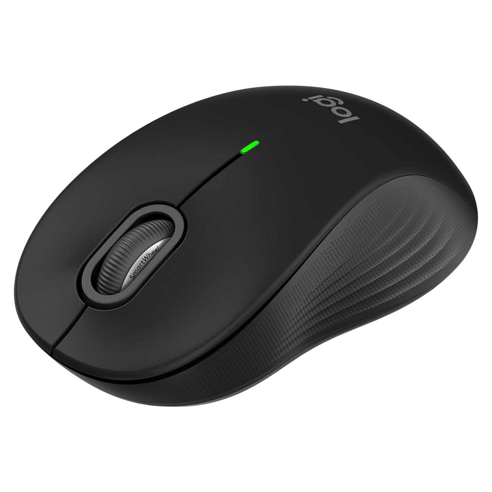 Logitech Signature M550 Ratón Inalámbrico - Negro, 2 Años Batería