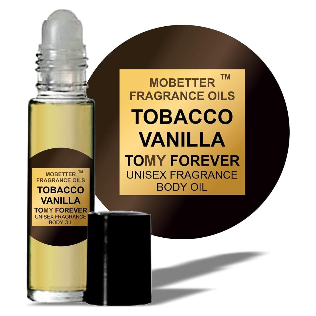 Aceite Corporal Unisex Tabaco y Vainilla 10ml Roll On