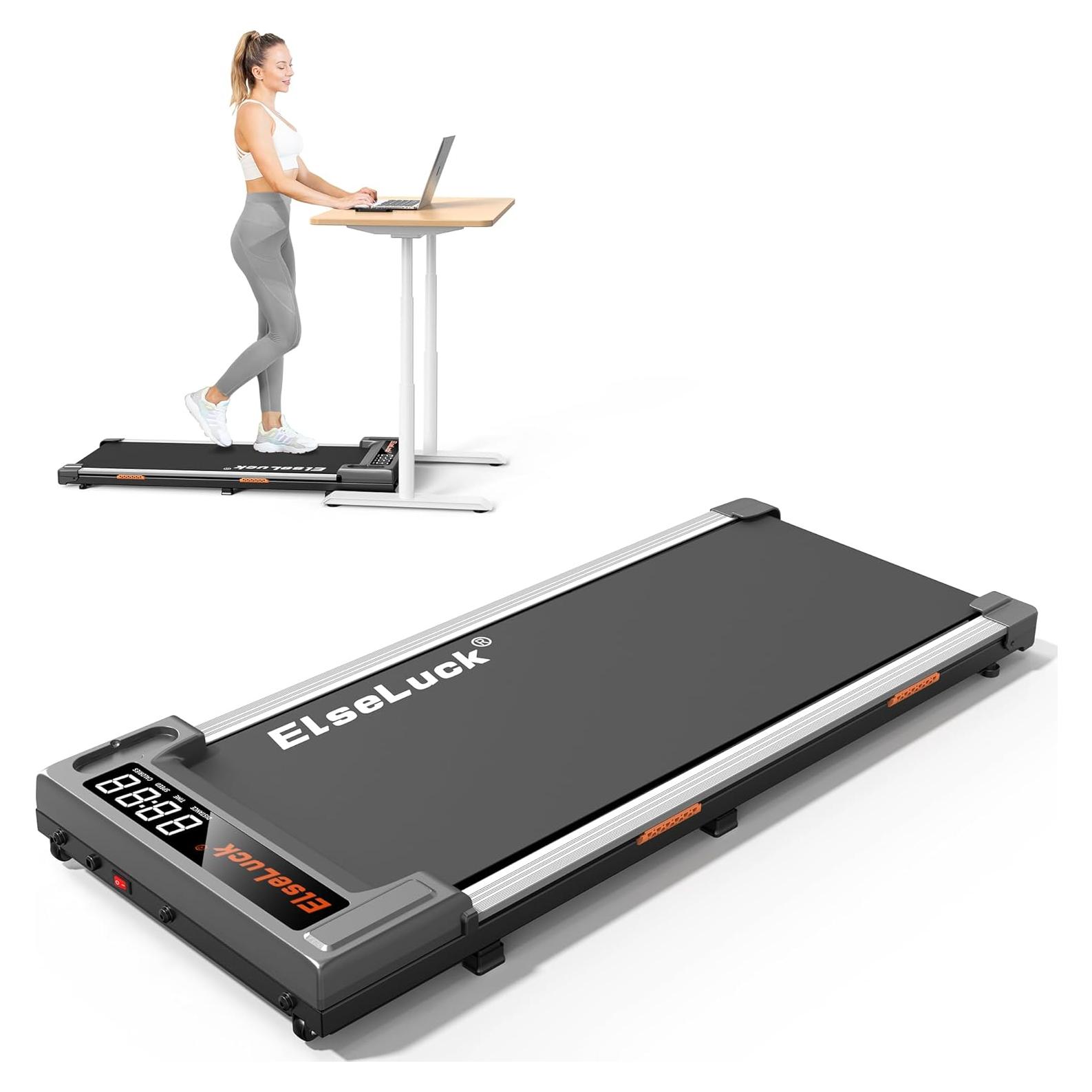 Cinta de Correr Elseluck 2 en 1 Portátil Bajo Escritorio 120kg