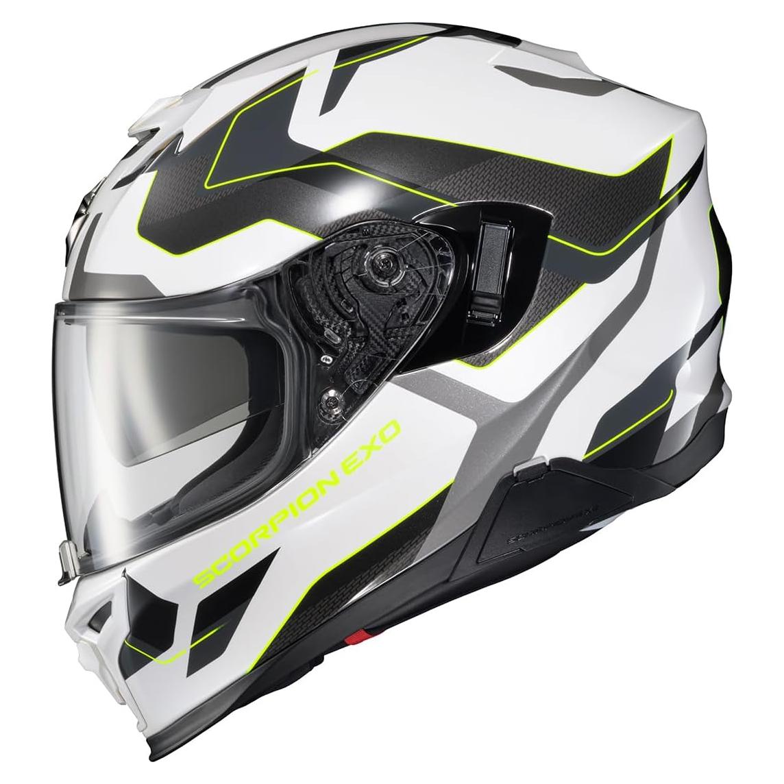 Casco Integral ScorpionEXO EXO-T520 Blanco/Hi-Viz X-Large