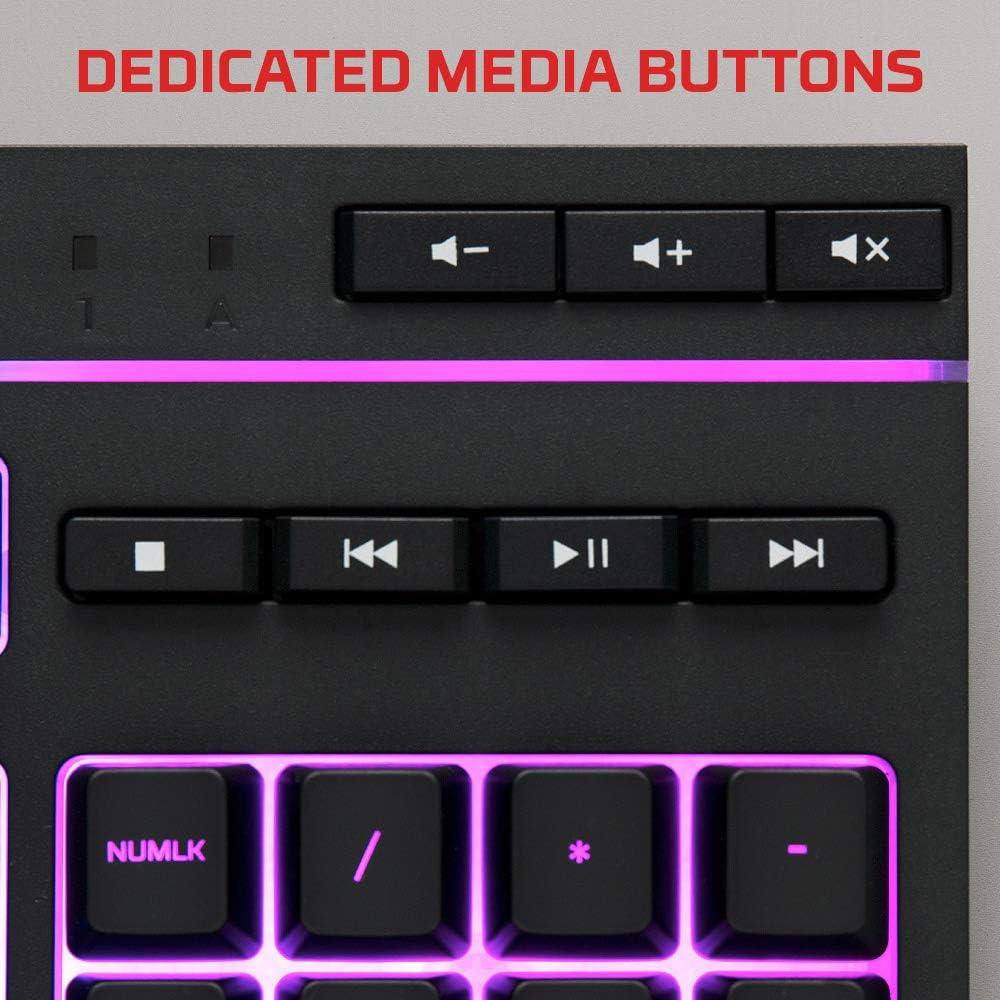 Teclado Gaming HyperX Alloy Core RGB - Silencioso y Resistente