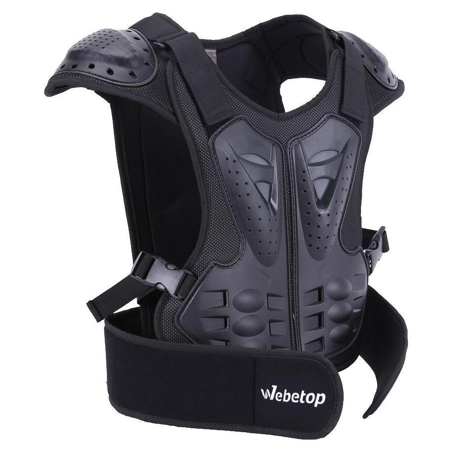 Protector de Pecho Webetop para Niños Motocross y Ciclismo