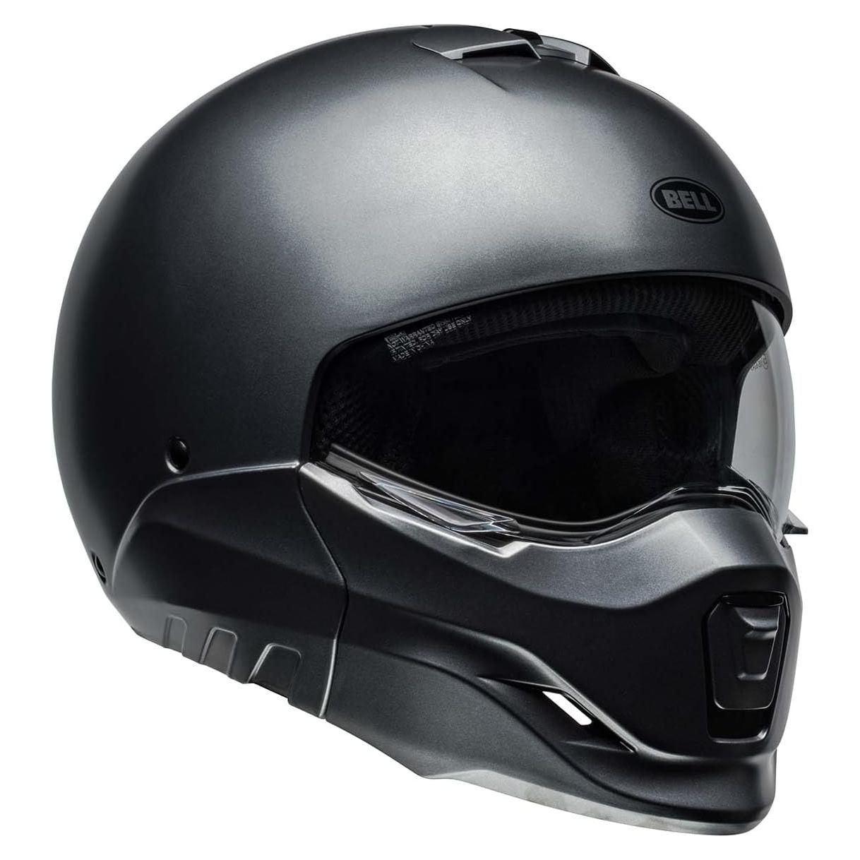Casco Broozer BELL Mediano Gris Brillante Satinado