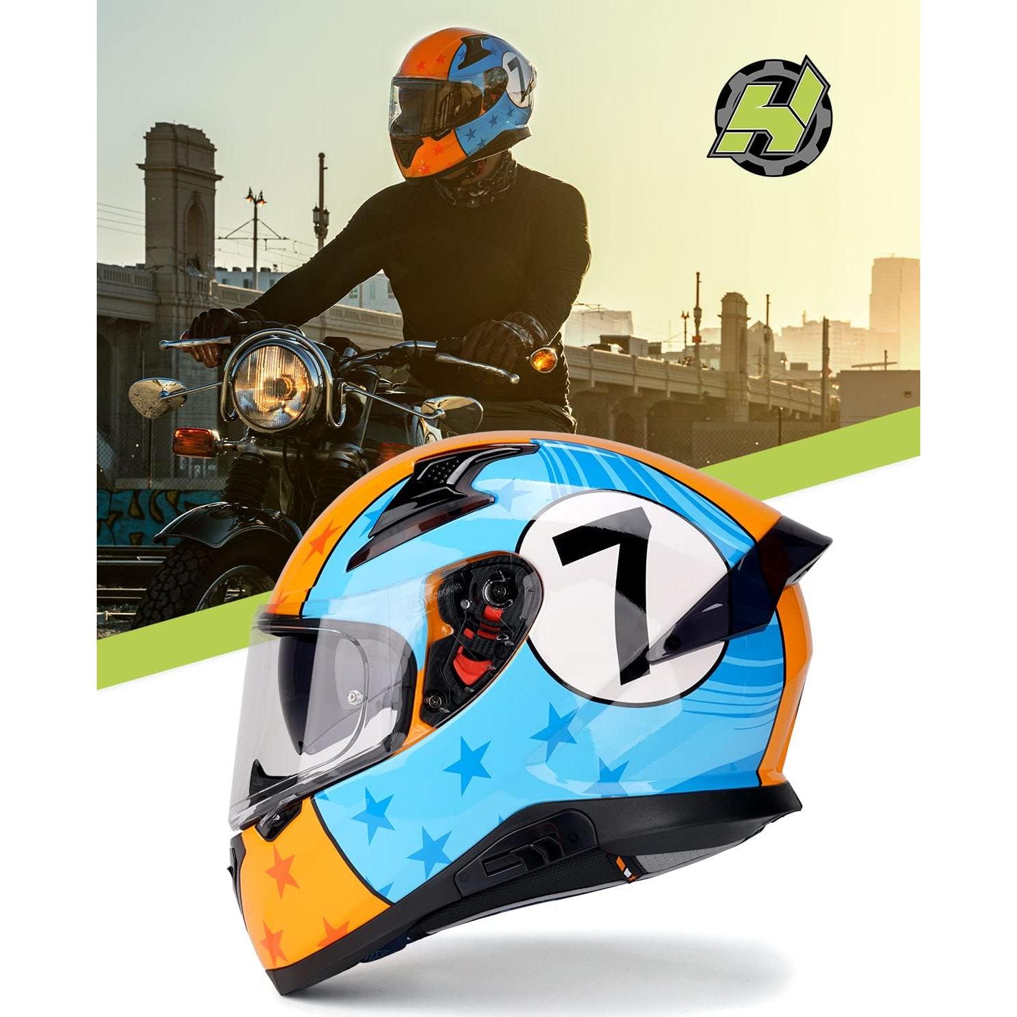 Casco HAX Impulse L de cara completa con Pinlock y UV