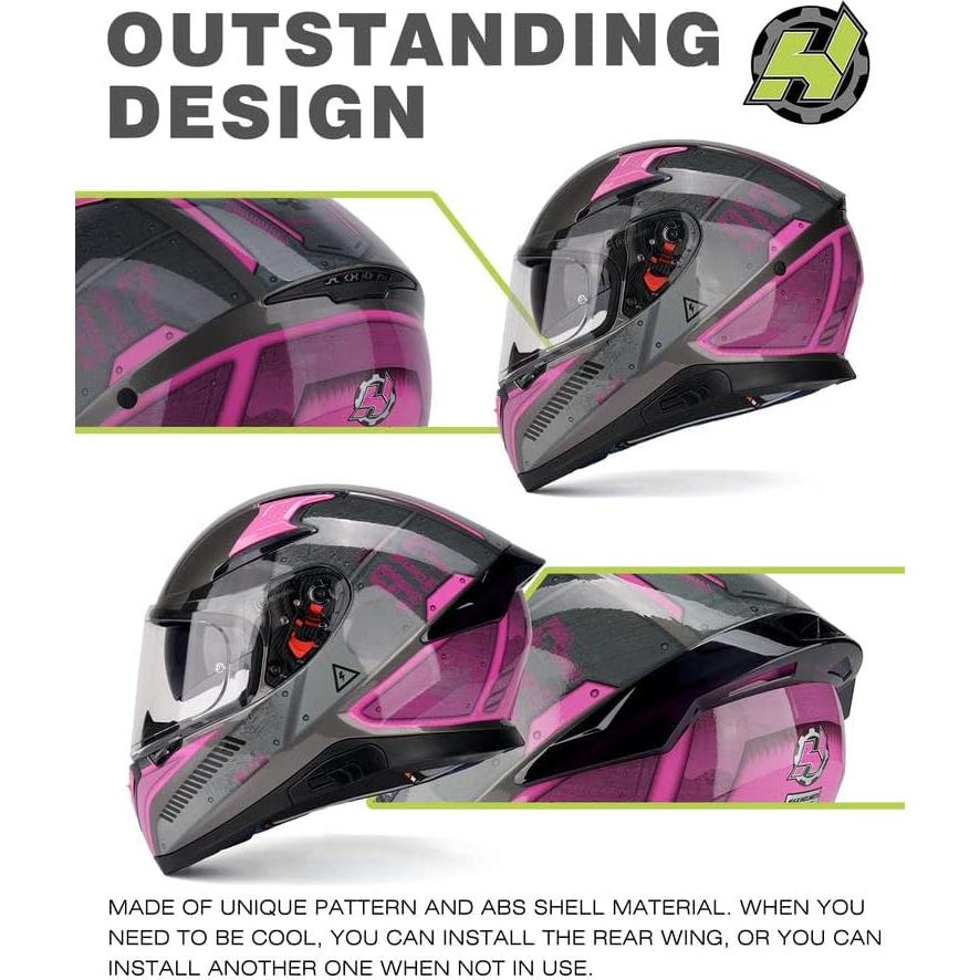 Casco HAX Hax Impulse Rosa Doble Ventilación 2,15 kg