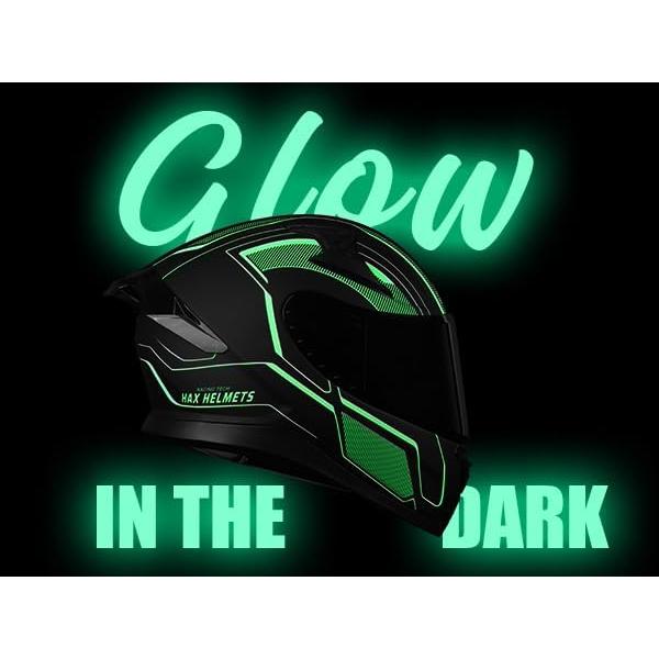 Casco HAX Impulse Doble Visor UV Amarillo XXL