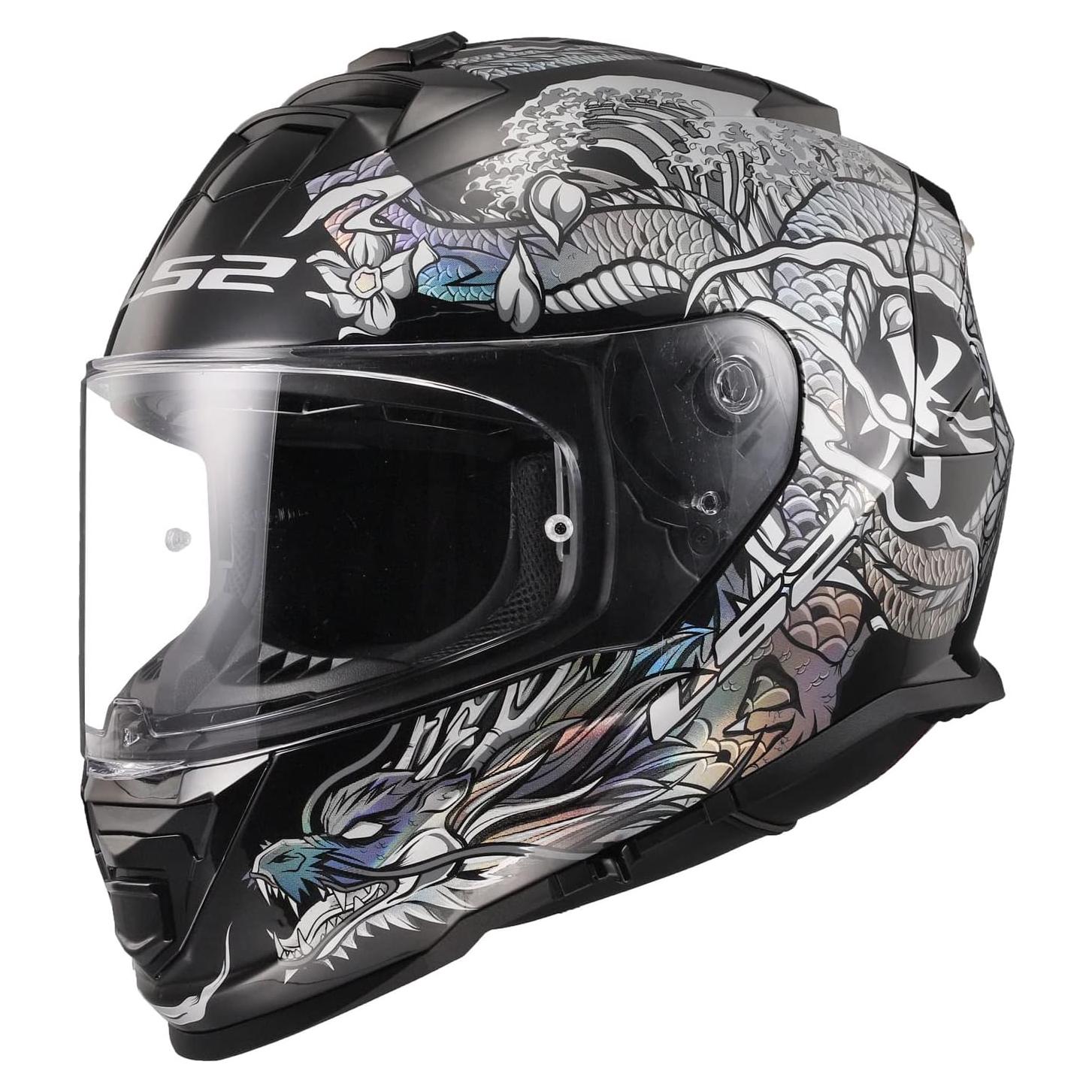 Casco LS2 Helmets Assault Full Face KPA con Visera Solar