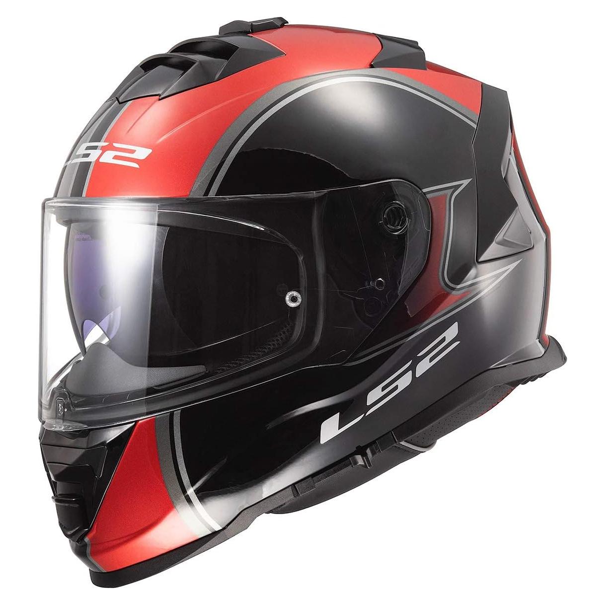 Casco LS2 Helmets Assault Full Face KPA Rojo/Negro 3XL