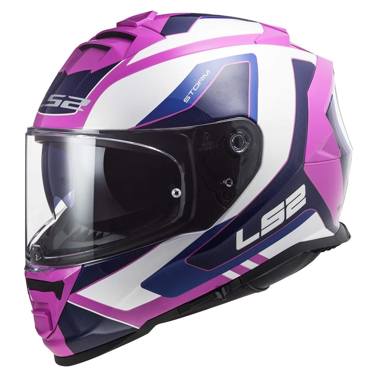 Casco LS2 Helmets Assault Full Face KPA 3X-Large Blanco/Rosa
