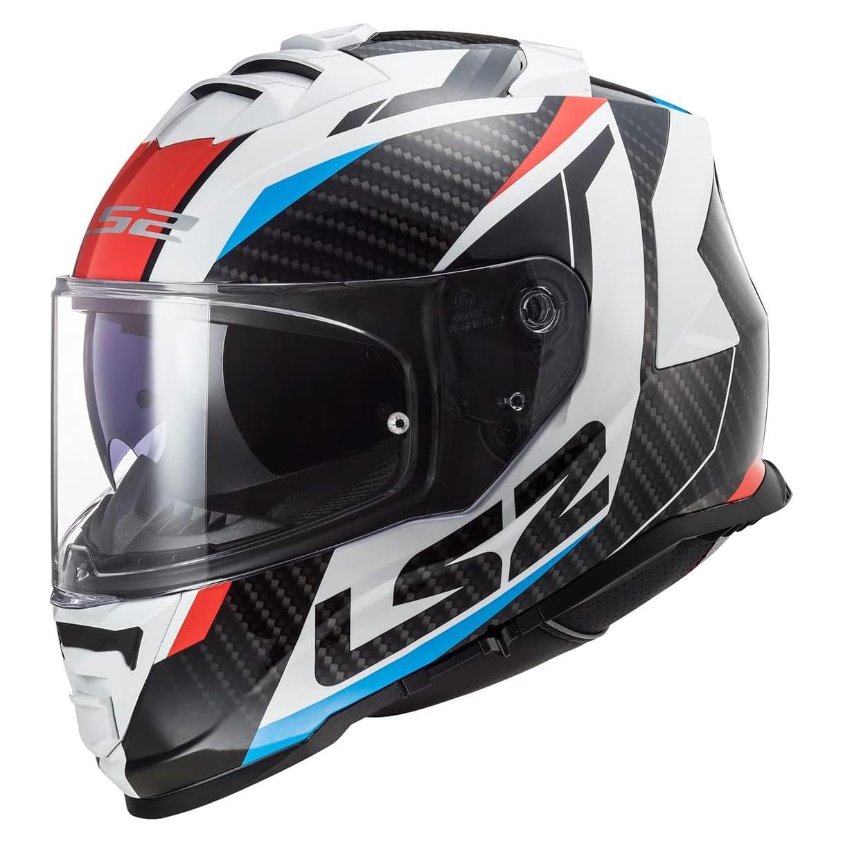 Casco LS2 Assault Full Face Motocicleta KPA Visera Solar