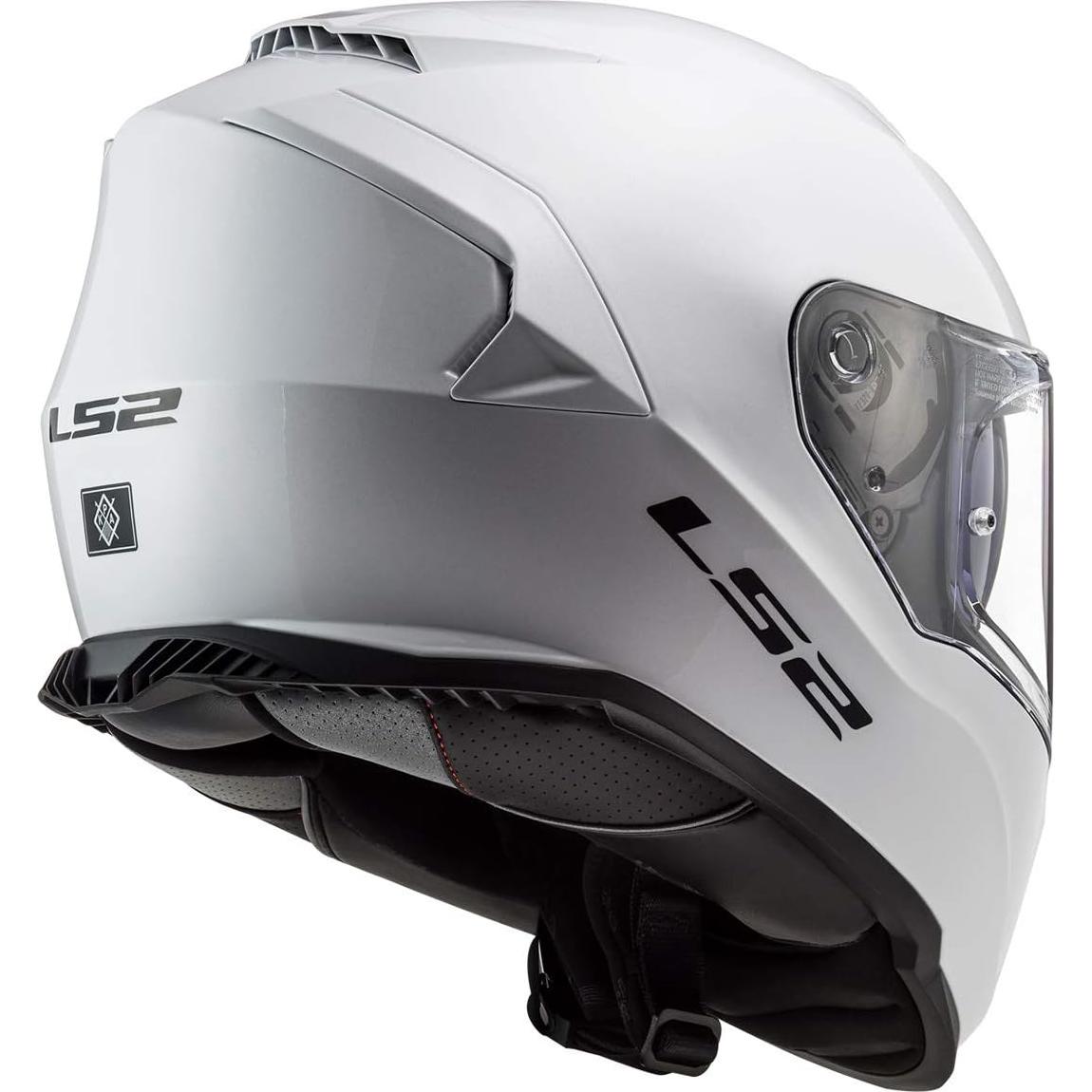 Casco LS2 Helmets Assault Full Face KPA Blanco XL