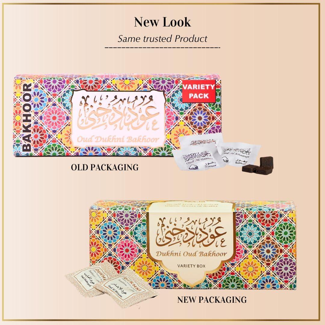 Set de Incienso Árabe Dukhni con 10 Aromas y Quemador