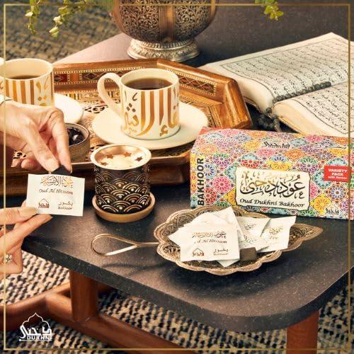 Set de Incienso Árabe Dukhni con 10 Aromas y Quemador