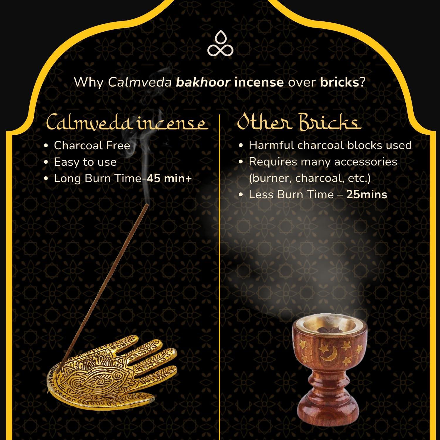 Incienso en Varitas Calmveda Bakhoor Oud Árabe - 45 Varitas