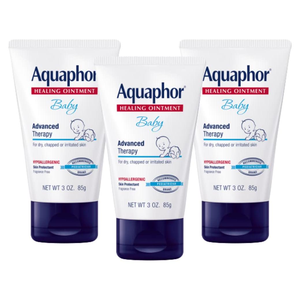 Ungüento Sanador Aquaphor Baby 3 Tubos 85 g para Bebés