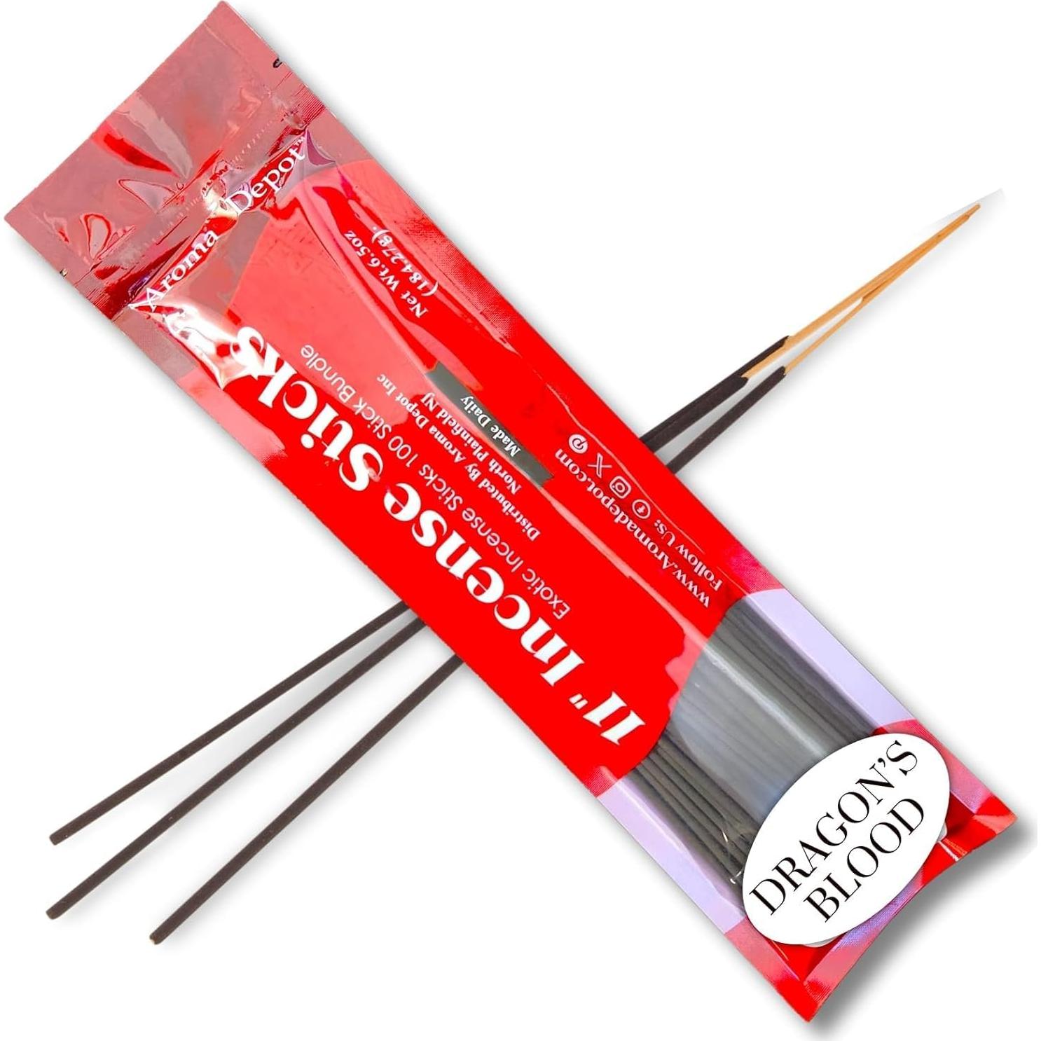 Varitas de Incienso Aroma Depot Frankincenso y Mirra 28 cm