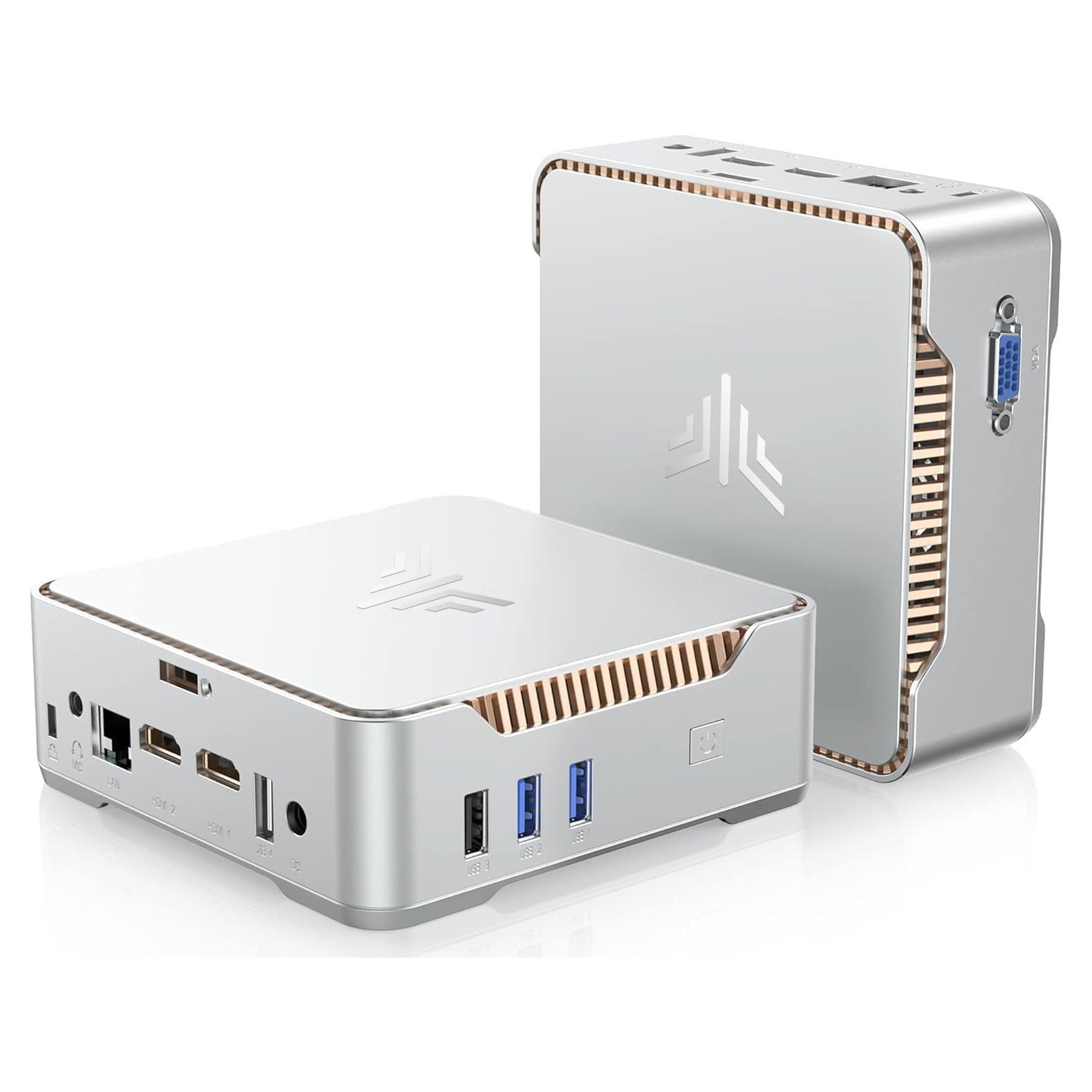 Mini PC KAMRUI GK3Plus, 16GB RAM, 512GB SSD, 4K UHD