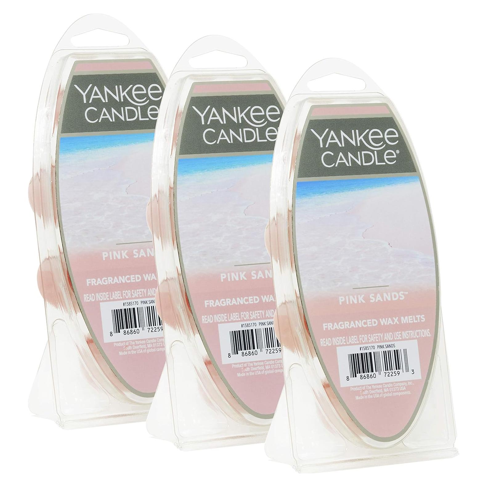 Cera Aromática Yankee Candle Arenas Rosadas - 18 Ceritas
