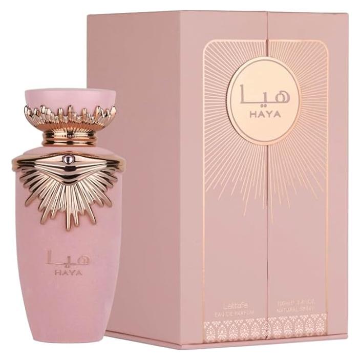 Haya Eau De Parfum Lattafa 96.39 ml - Fragancia Árabe Elegante