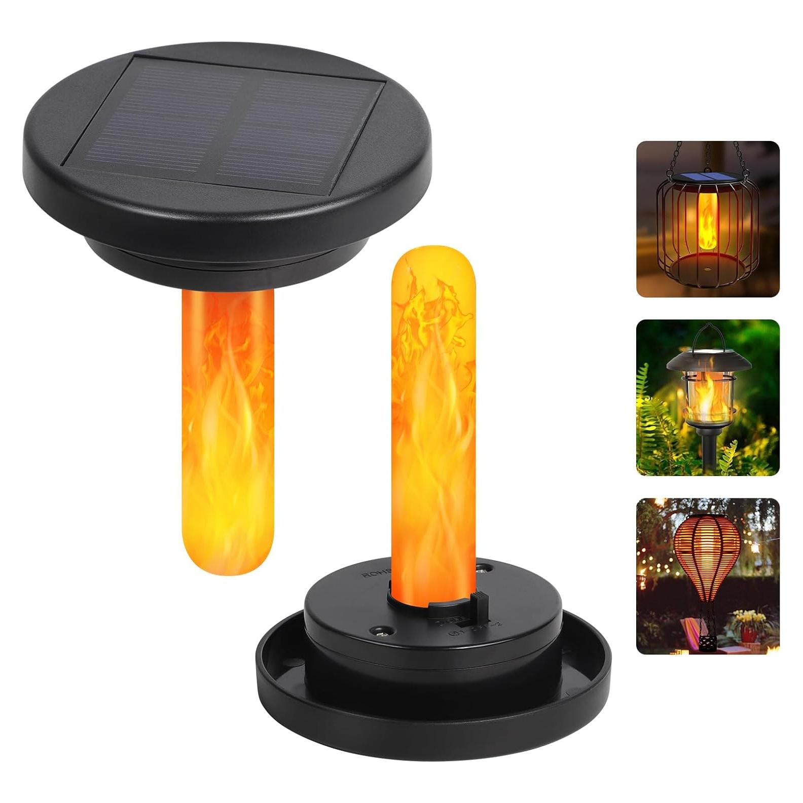 Tapa de Reemplazo Solar GOESWELL 3 pulgadas para Linterna